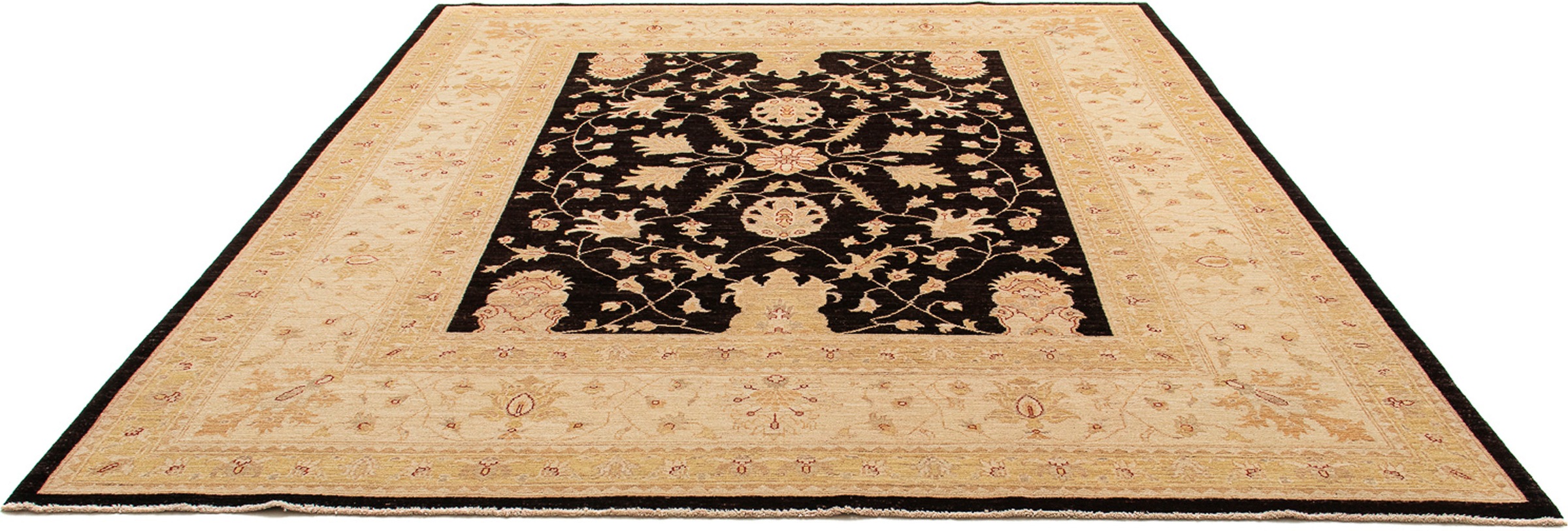 Image of morgenland Orientteppich »Ziegler - 290 x 250 cm - hellbraun«, rechteckig, 6 mm Höhe, Wohnzimmer, Handgeknüpft, Einzelstück mit Zertifikat bei Ackermann Versand Schweiz