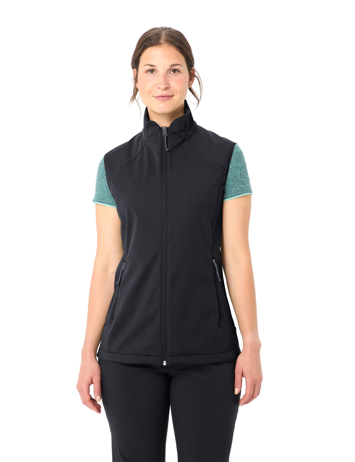 VAUDE Gilet softshell »Women's Everhike Softshell Vest« résistant au vent, surface déperlante, isolant thermique