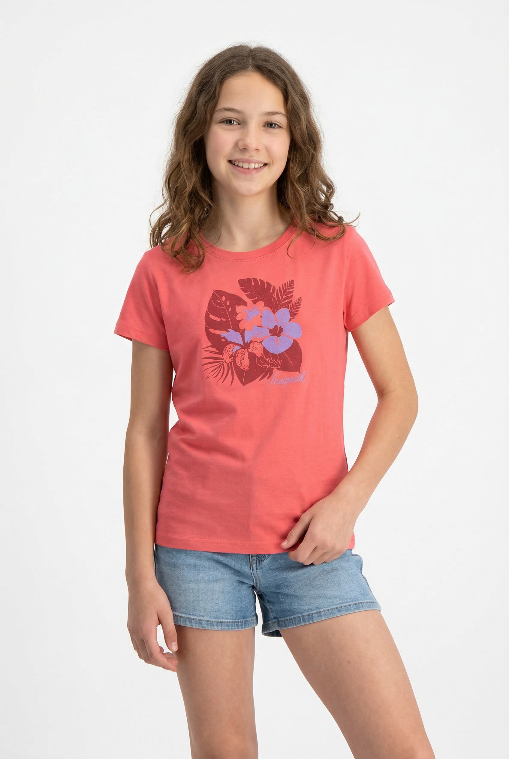 Icepeak T-shirt »LEADVILLE JR« Pour enfants et adolescents, en coton