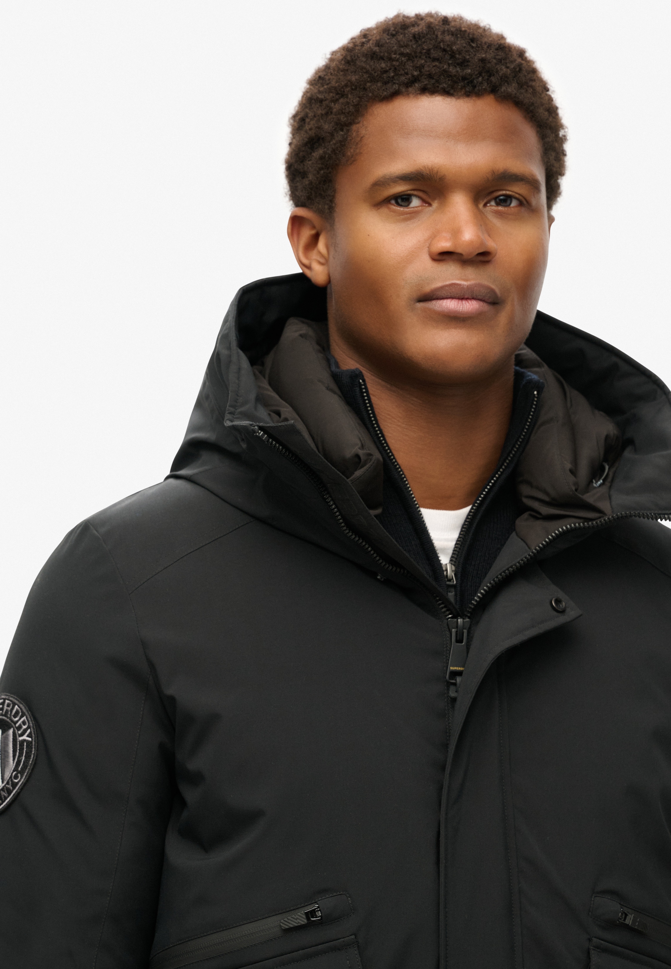 Superdry Veste matelassée »CITY PADDED BOMBER JACKET« ohne Kapuze