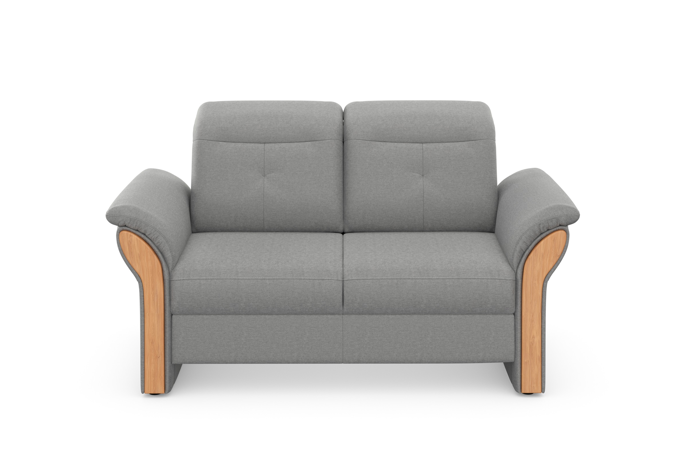 Home affaire 2-Sitzer »Dangast« Kopfteilverstellung, Holz-Chatosen, wahlweise auch im Easy Clean Bezug