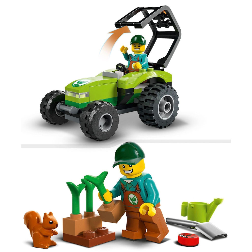 LEGO® Konstruktionsspielsteine »Kleintraktor (60390), LEGO® City«, (86 St.)