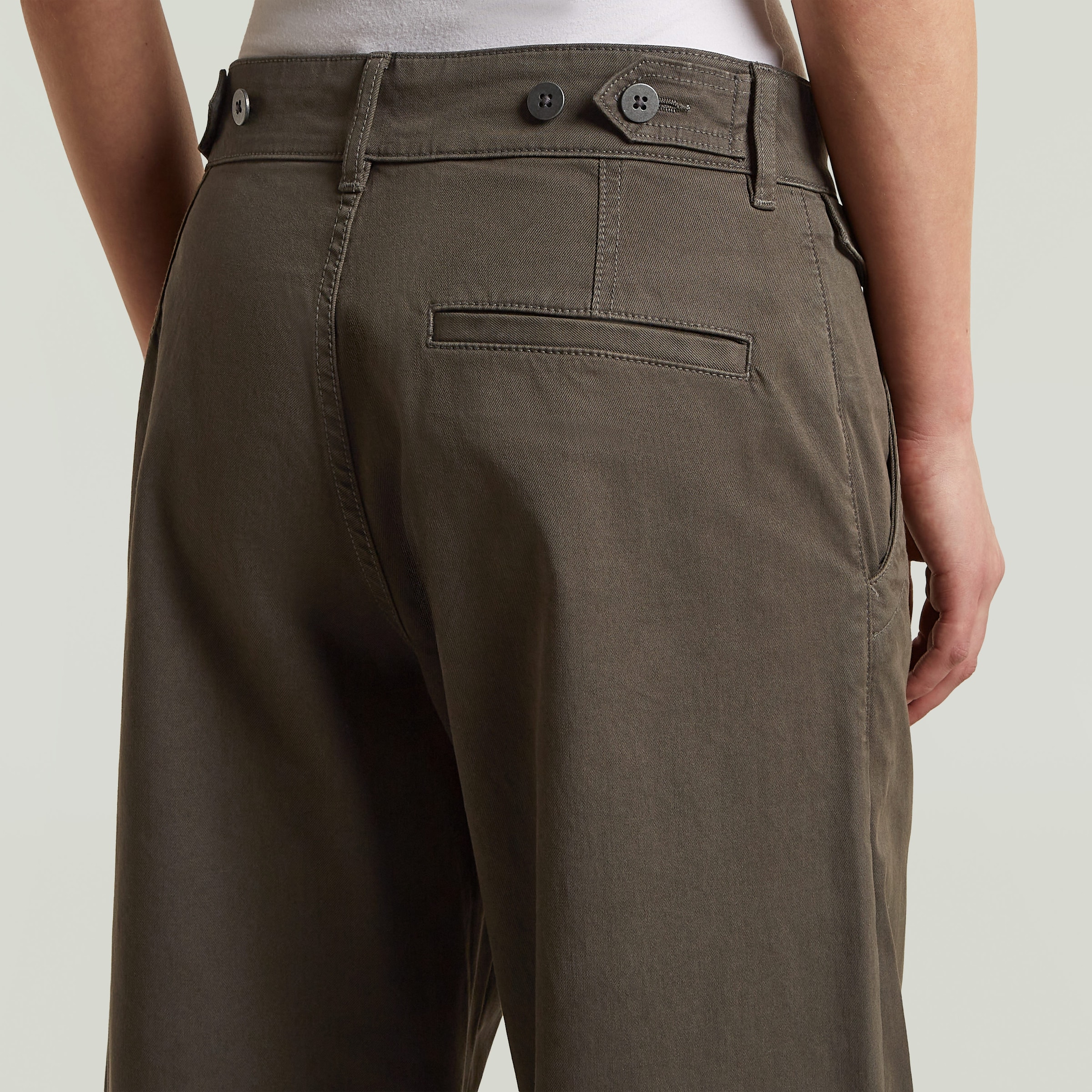 G-STAR Chinos »Helsinki Chino wmn«  mit weitem Bein, Regular Fit