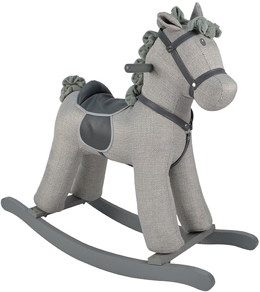 Image of Knorrtoys® Schaukelpferd »Grey Horse«, mit Sound bei Ackermann Versand Schweiz
