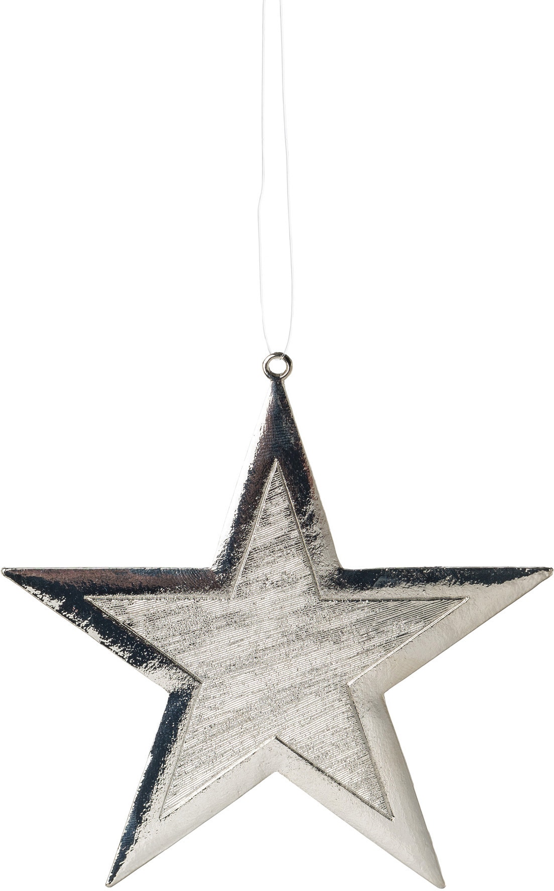 Creativ deco Baumbehang »Weihnachtsdeko, Christbaumschmuck«, (6 St.), mit Gravur-Optik