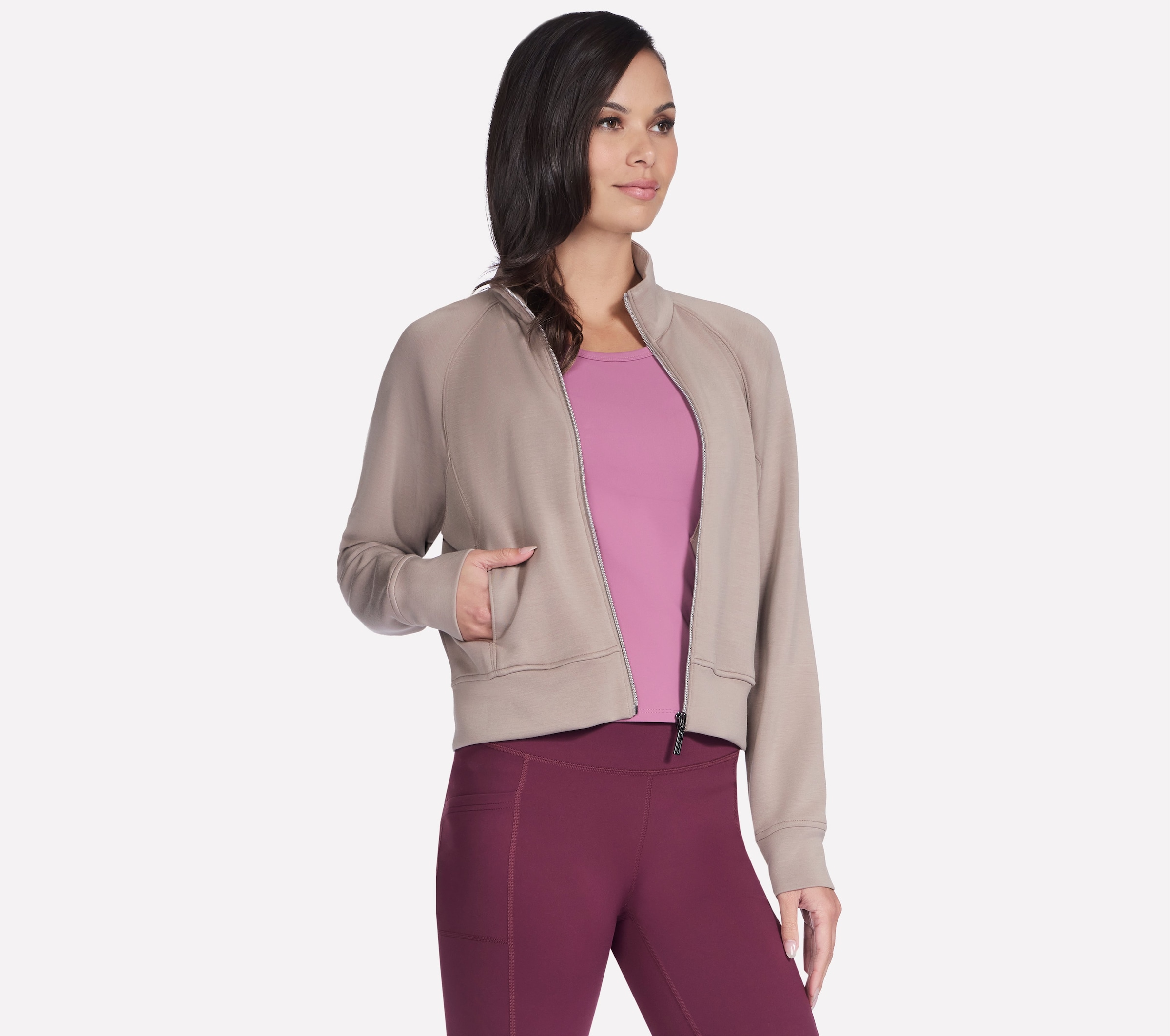 Skechers Veste d'entraînement »SKECHLUXE ELEVATE JACKET« sportlicher Stil