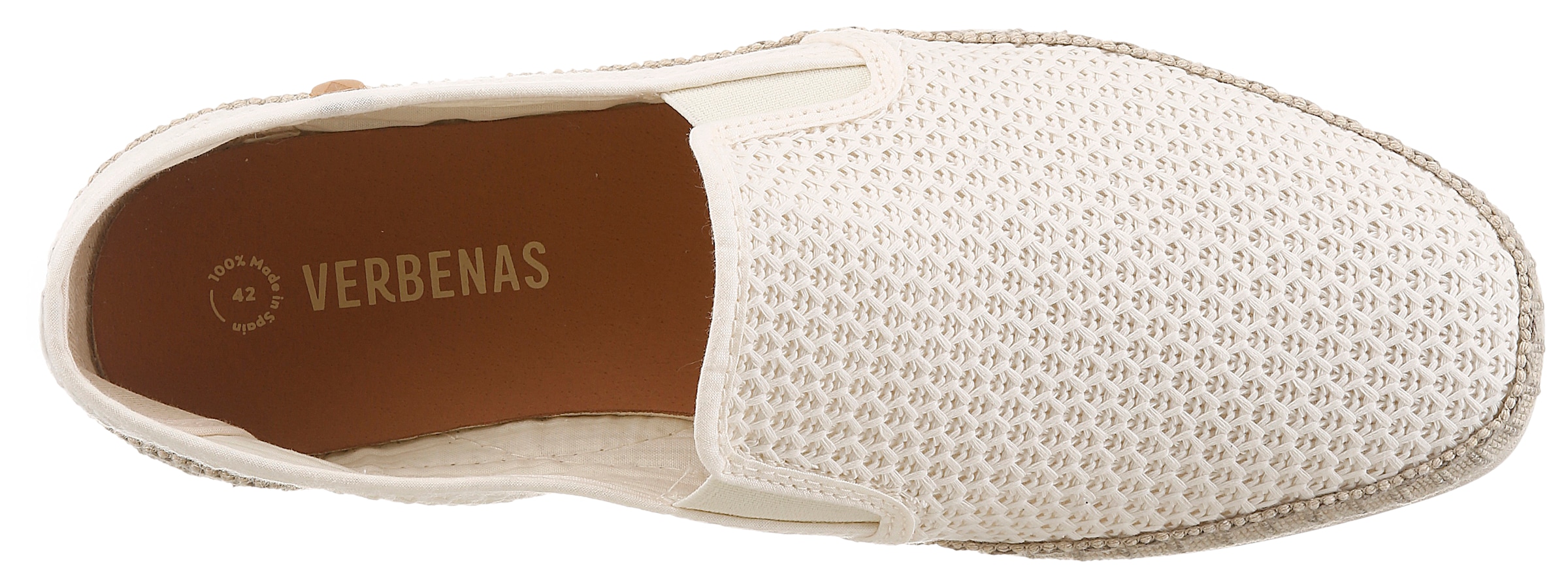 VERBENAS Slipper »BORIS BUZZBEE«  Espadrille, chaussure de vacances, plat, chaussure à enfiler avec inserts stretch