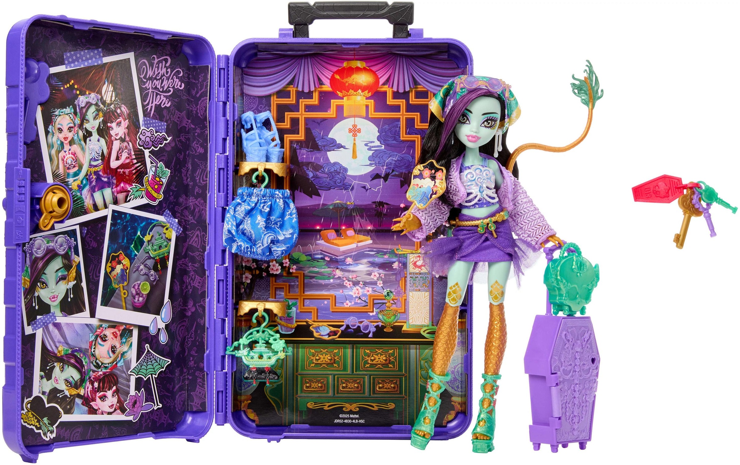 MonsterHigh™ Poupée à habiller »Monster High Verborgene Schätze Oase Jinafire«