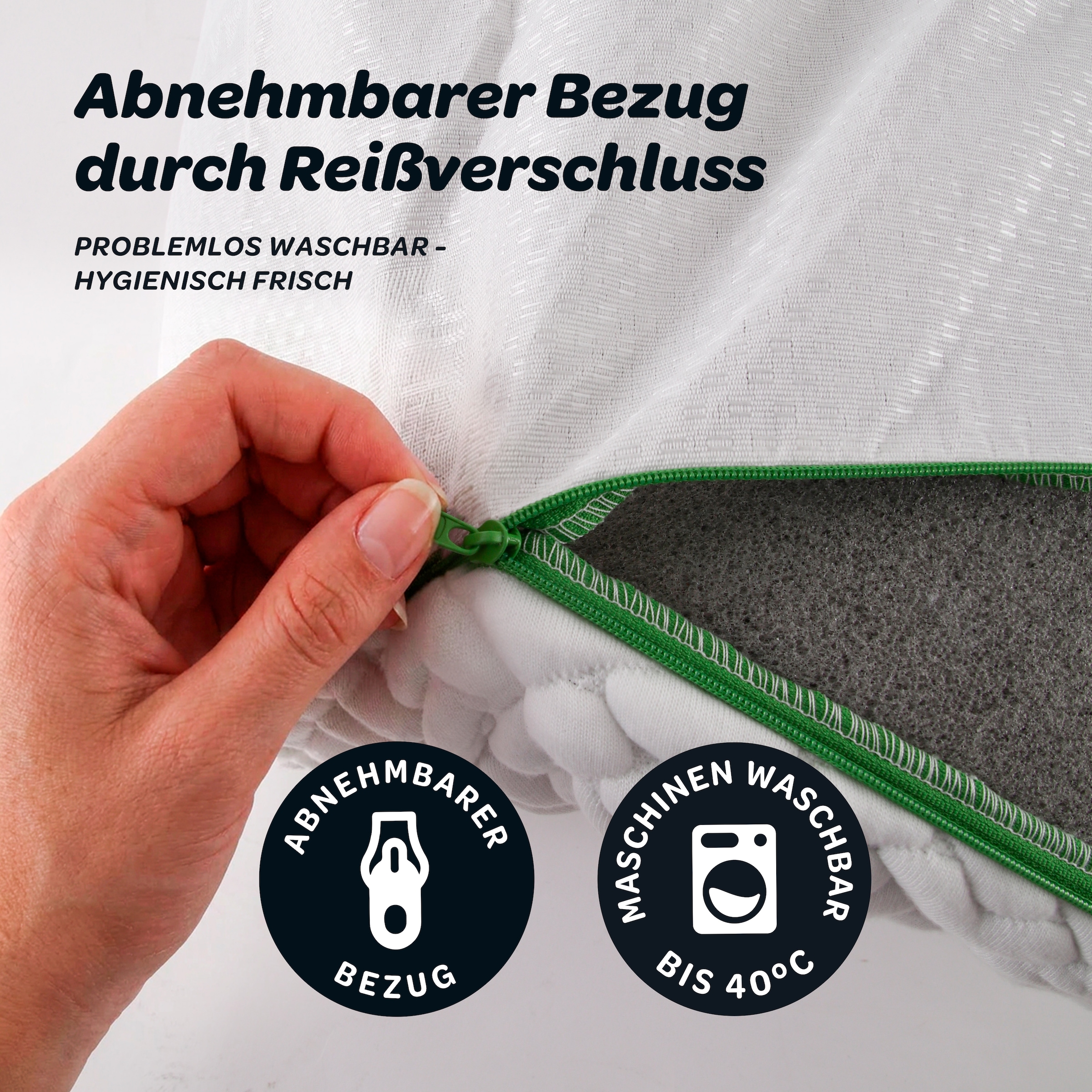 Dunlopillo Topper »Dunlopillo Supreme« Idéal pour les personnes sujettes à la transpiration nocturne