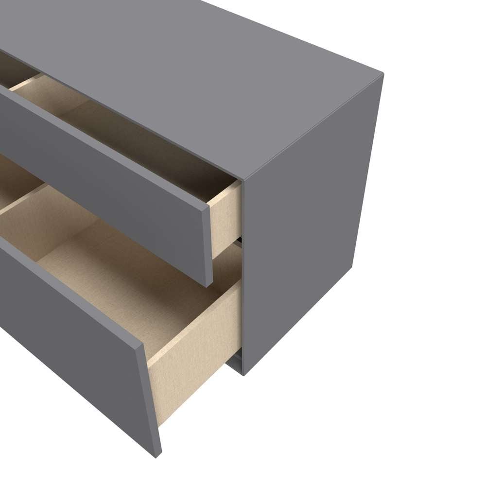 LeGer Home by Lena Gercke Table basse »Essentials, TV-Board, TV-Kommode, TV-Schrank,  TV-Möbel« 3 cuis tlg. Breite: 333 cm, UV lackiert, Push-to-open-Funktion