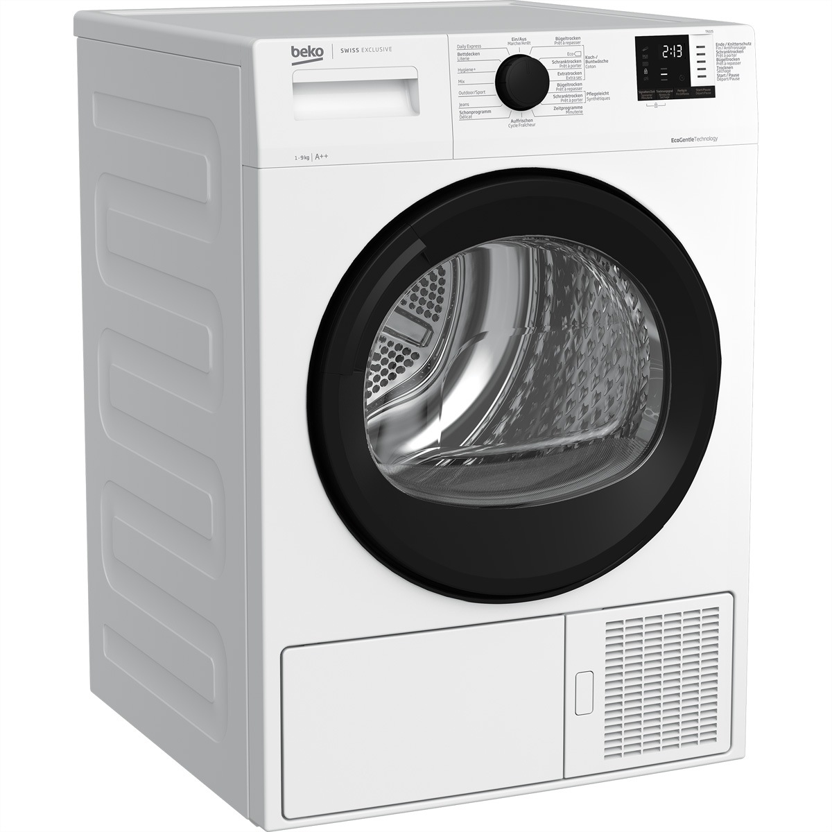 BEKO Wärmepumpentrockner »Beko Wäschetrockner TR225, 9kg, A++«, 9 kg