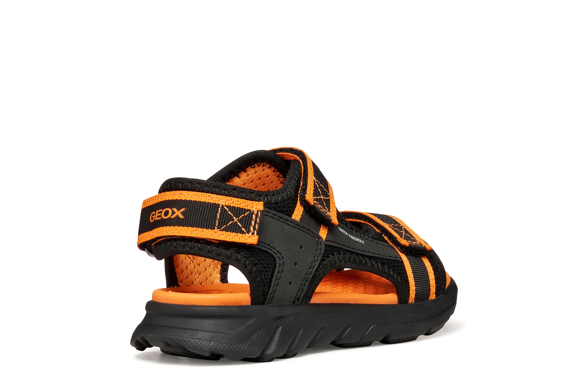 Geox Sandale »J SANDAL AIRADYUM BO«  Chaussure à scratch, chaussure de loisirs avec gabarit de taille à télécharger