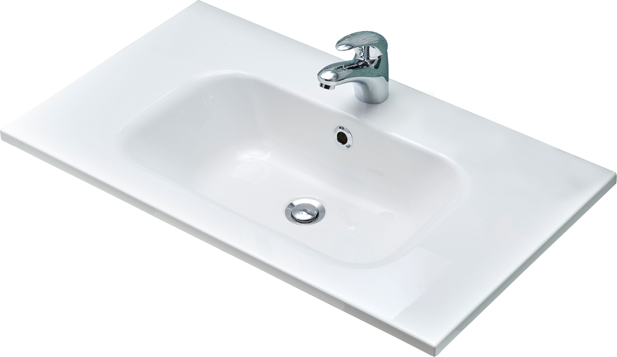 Saphir Ensemble de meubles de salle de bain »Mineralmarmor-Waschisch und Waschtischunterschrank« 2 cuis tlg.