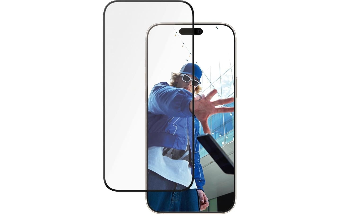 PanzerGlass Displayschutzglas »Ultra Wide Fit Ceramic iPhone 16 Pro Max«, für iPhone 16 Pro Max, (1 St.)