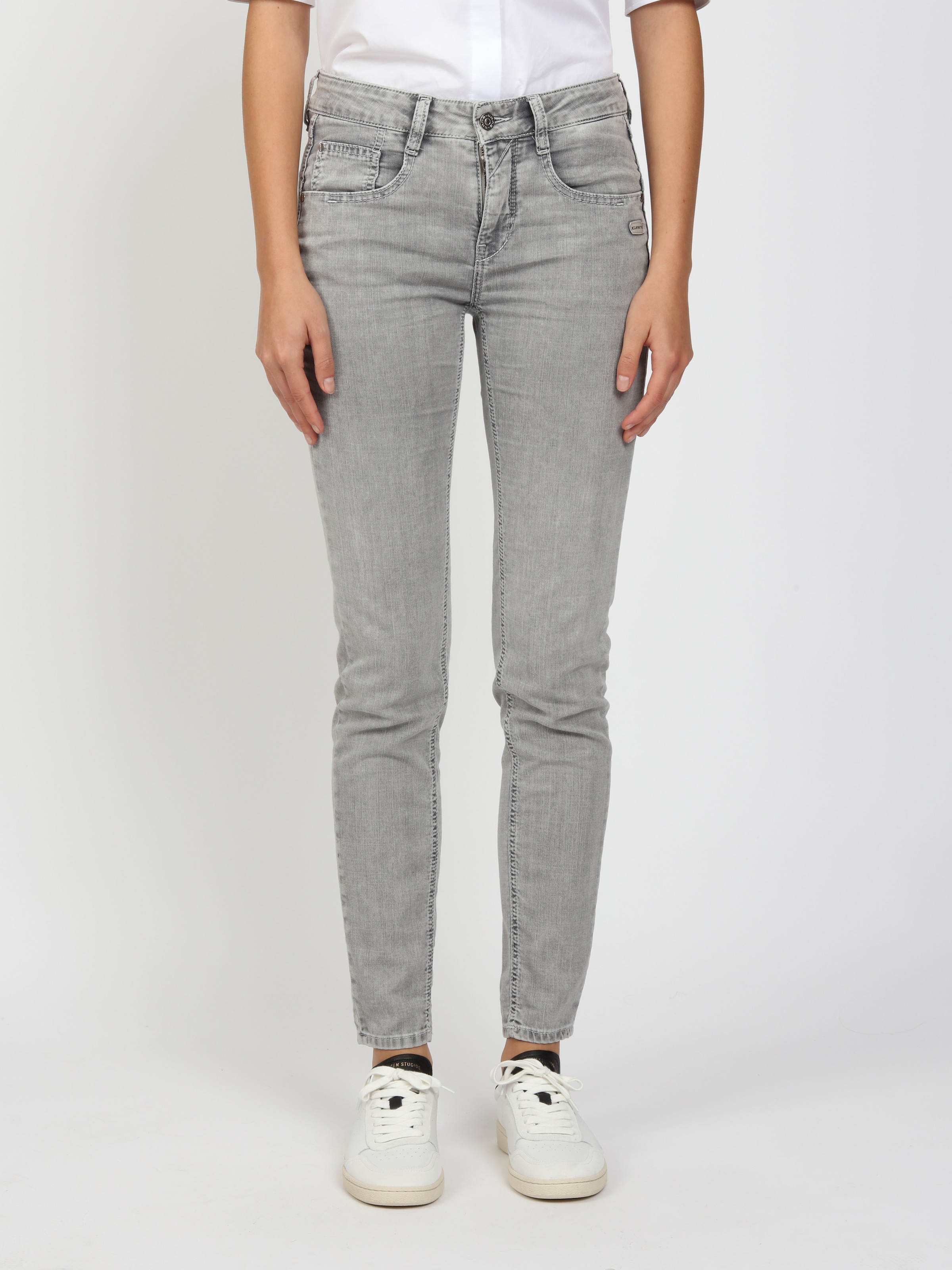 Image of GANG Relax-fit-Jeans "94AMELIE" aus leichtem, weichen Stretch-Denim