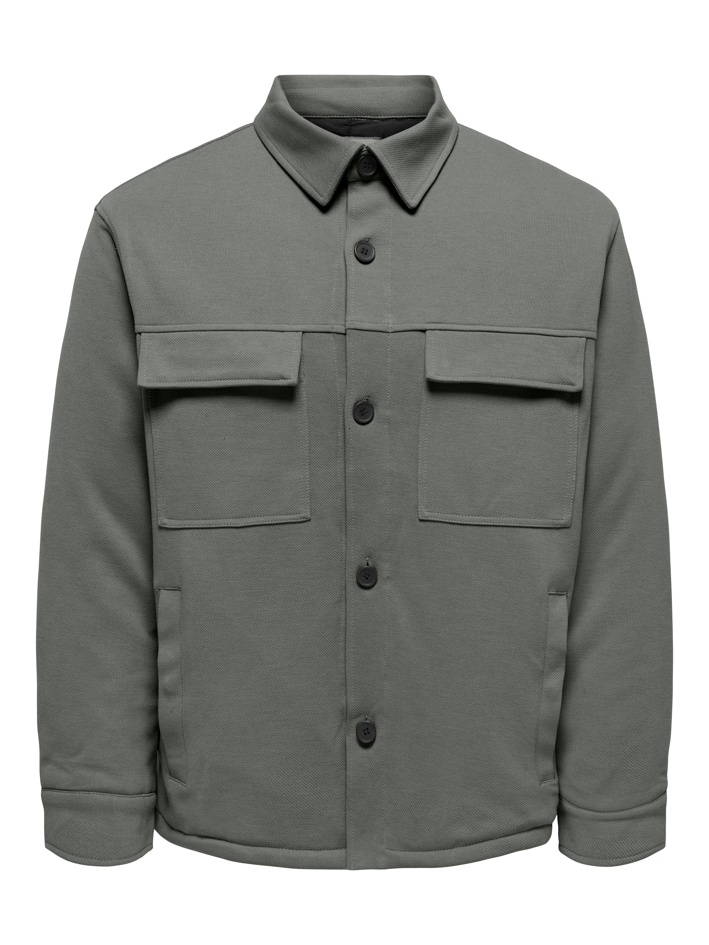 Image of ONLY & SONS Langarmhemd "ONSNEWKODYL SHACKET SWEAT"