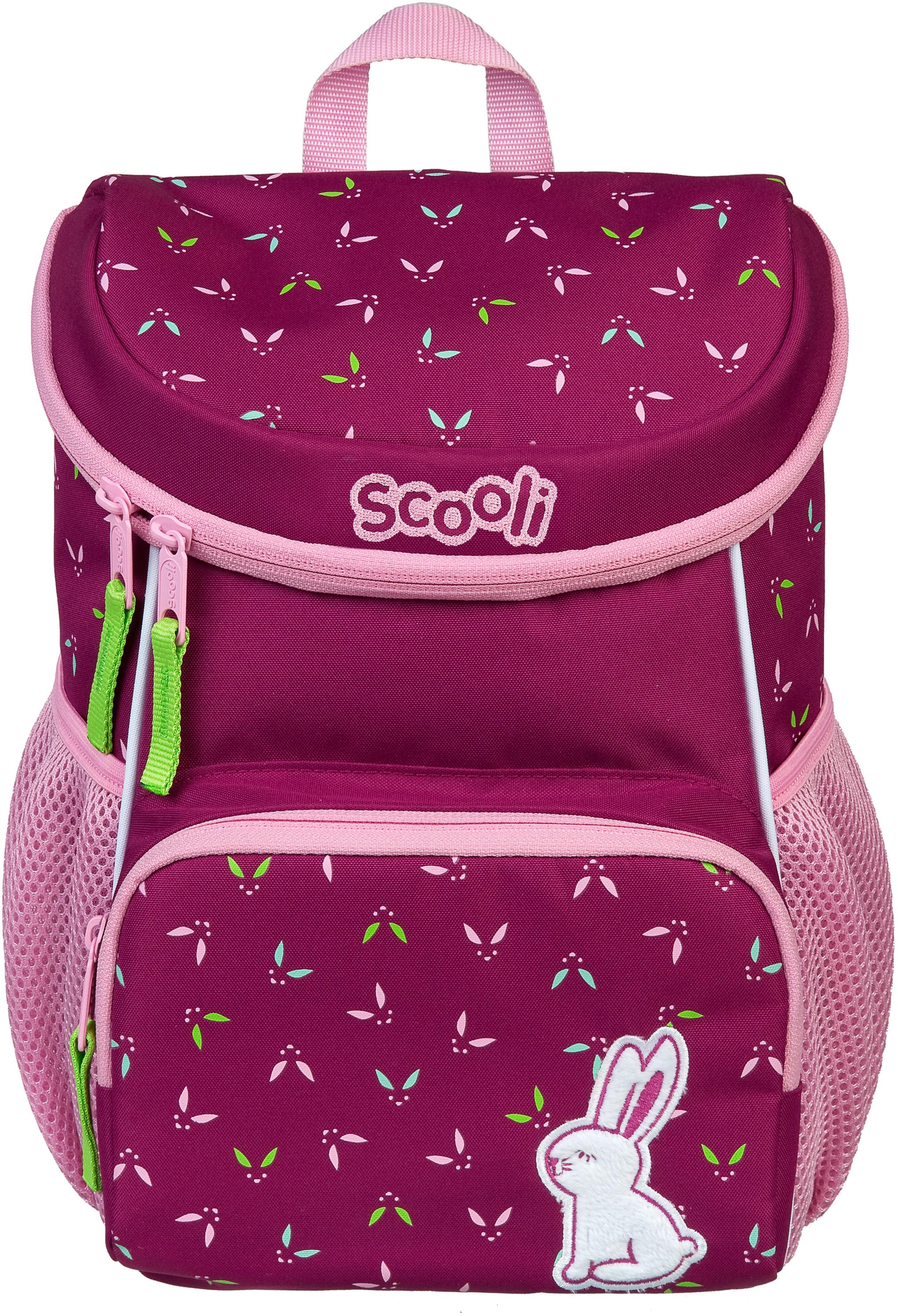 Scooli Kinderrucksack »Mini-Me, Rosie Rabbit«, Reflektoren