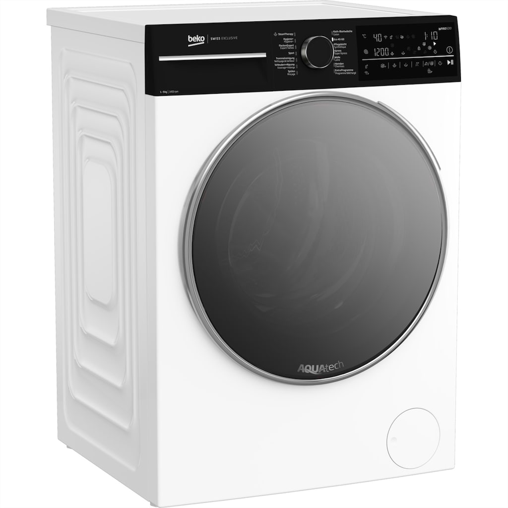BEKO Waschmaschine »Beko Waschmaschine WM710, 9kg, A-30%, weiss«, WM530