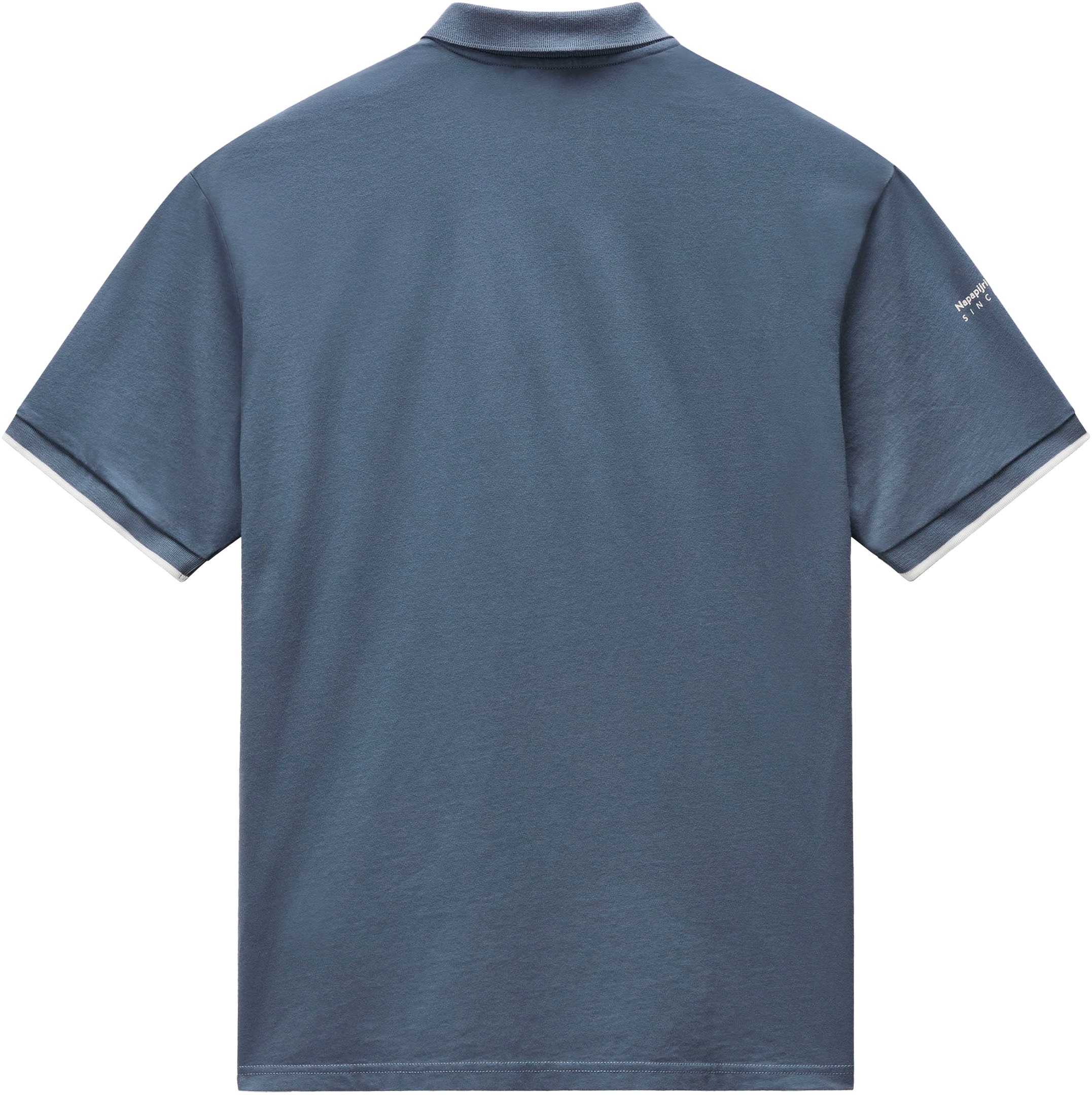 Napapijri Poloshirt »E-BADGE SUM«, Mit Rundhalsausschnitt