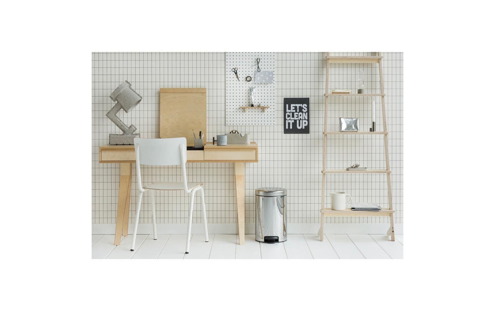 Brabantia Mülleimer »NewIcon 12 l, Brilliant Steel« 1 Behälter