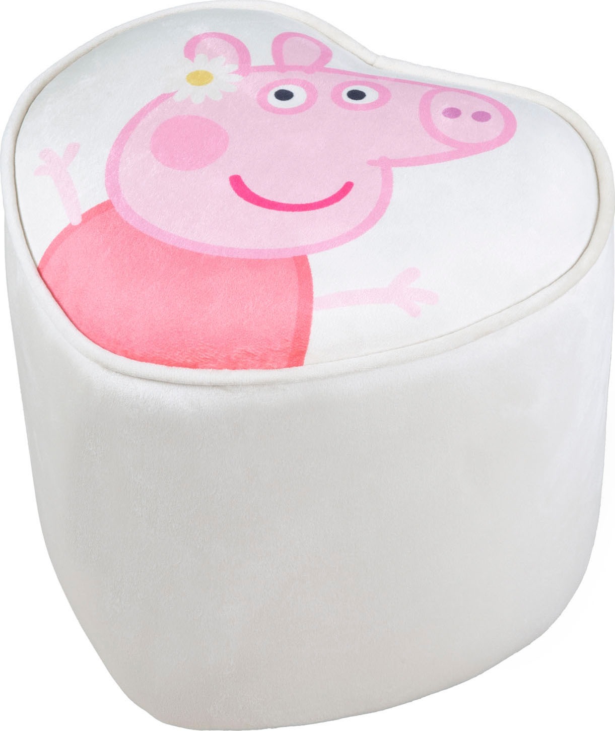 Image of roba Kinderhocker "Peppa Pig" in Herzform