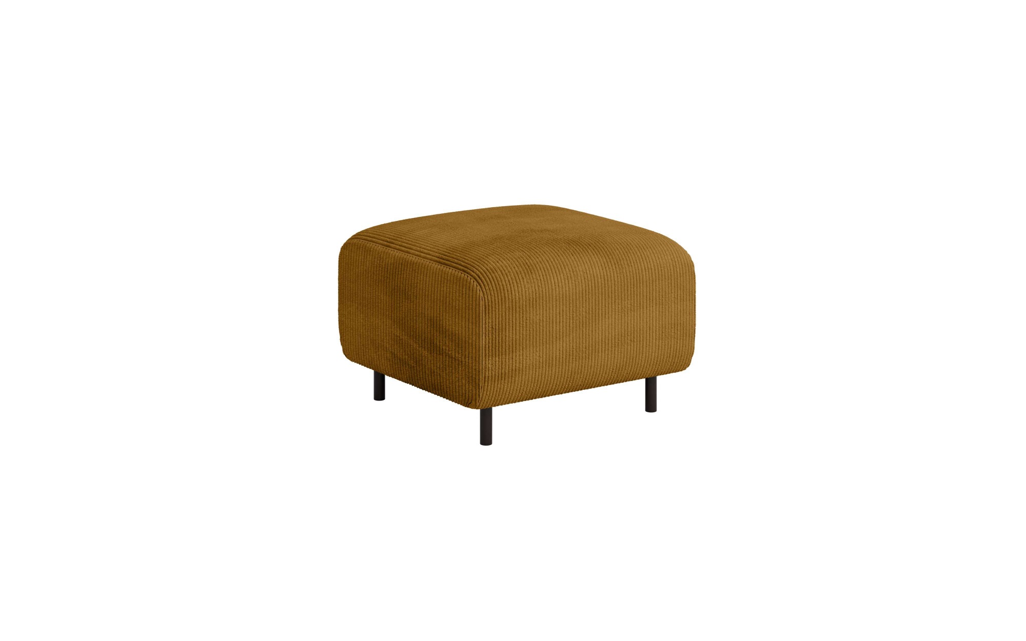 Home affaire Polsterhocker »ARROS klein mit Wellenunterfederung, Masse B/T/H: 70/70/46 cm«, passend zur Serie, in hochwertiger Verarbeitung