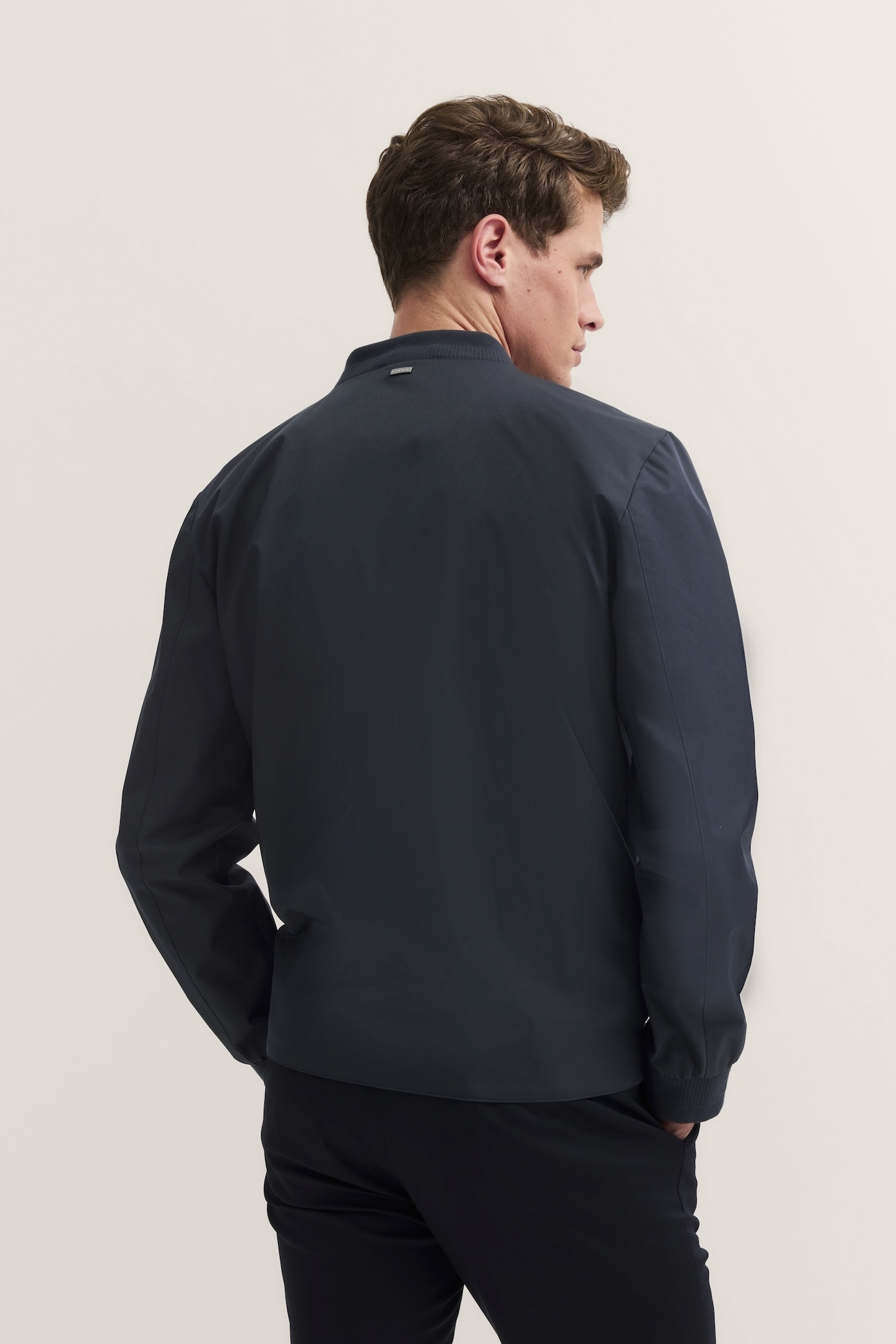 bugatti Blouson ohne Kapuze mit Collegekragen