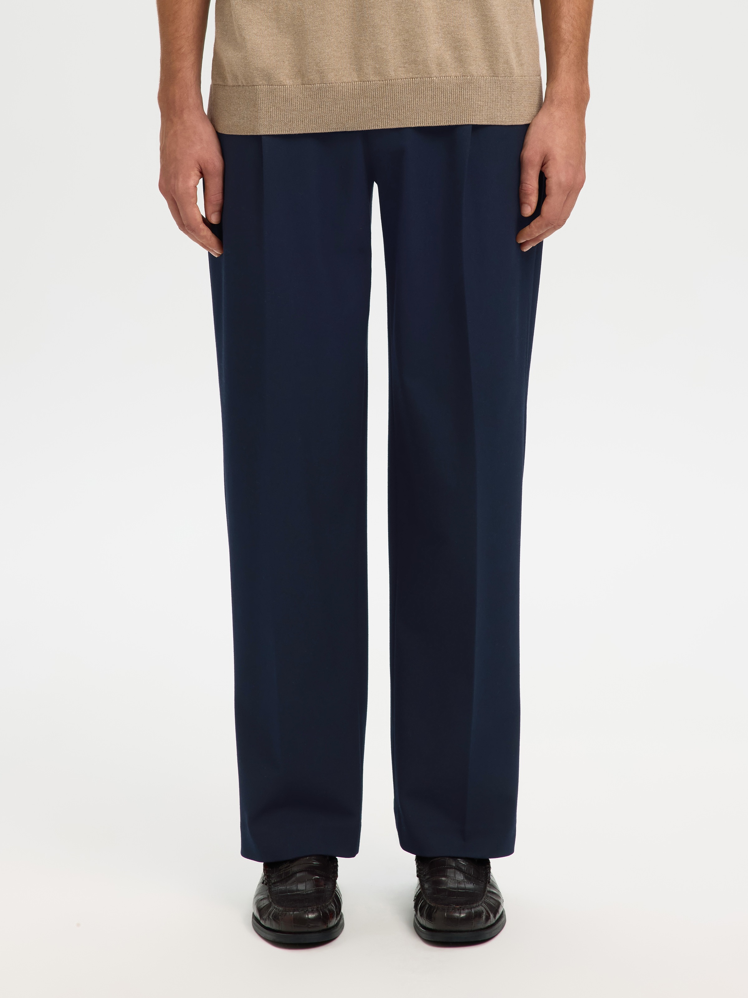 Image of SELECTED Chinohose "SLH220-LOOSE FINN FLEX PANTS NOOS"