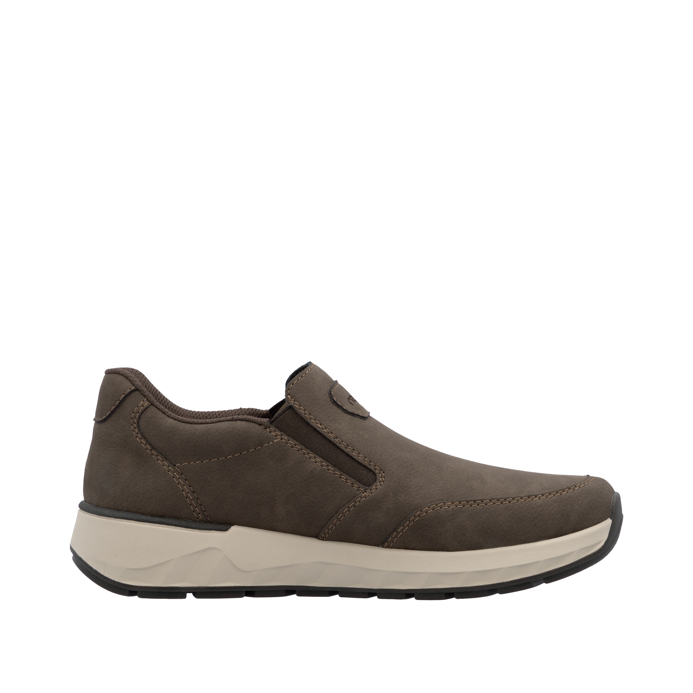 Rieker Slipper  Schlupfschuh, Halbschuh, Slip-on Sneaker mit Ziernähte