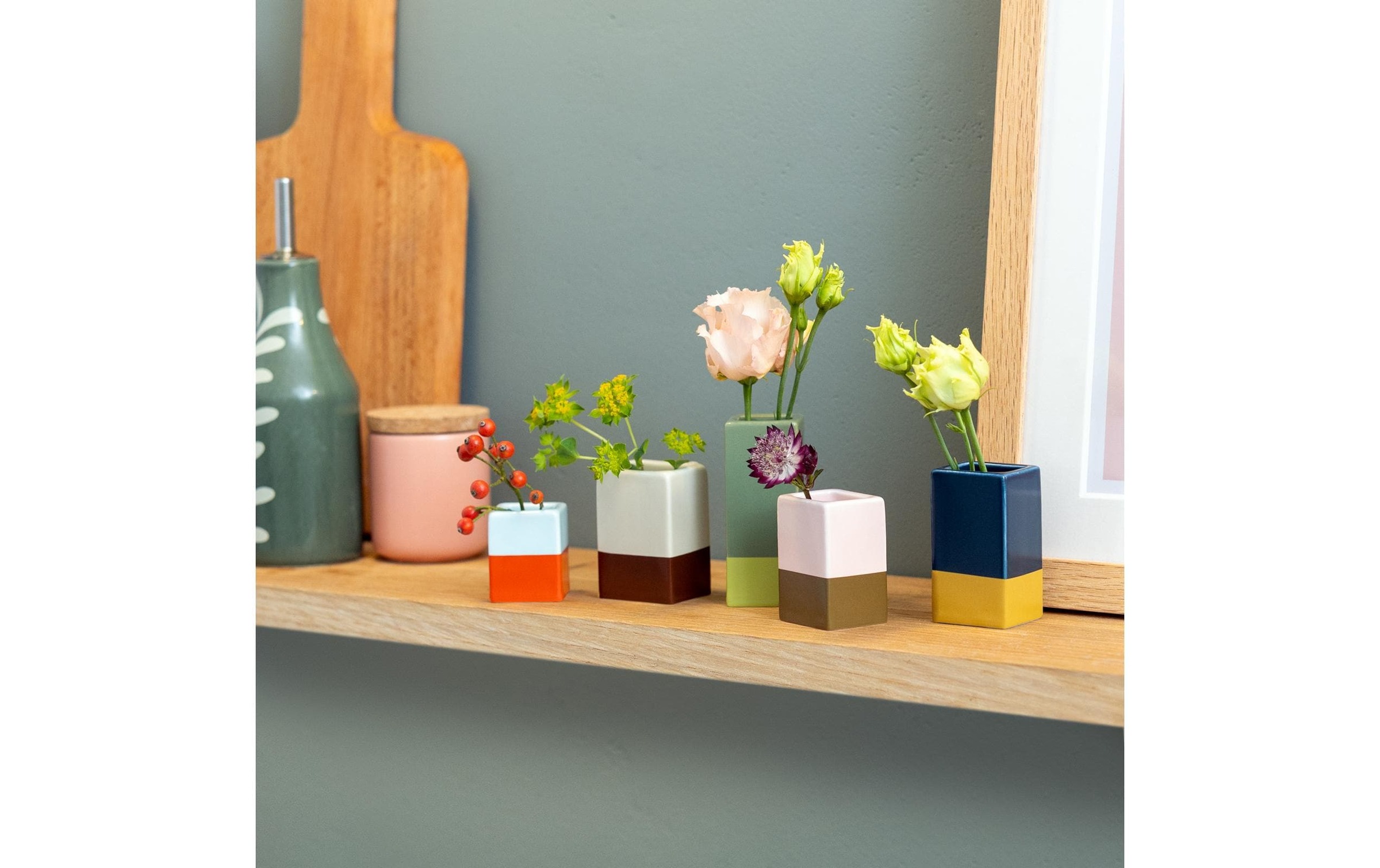 Remember Dekovase »Mini-Dip 5 Stück 3,8 cm«