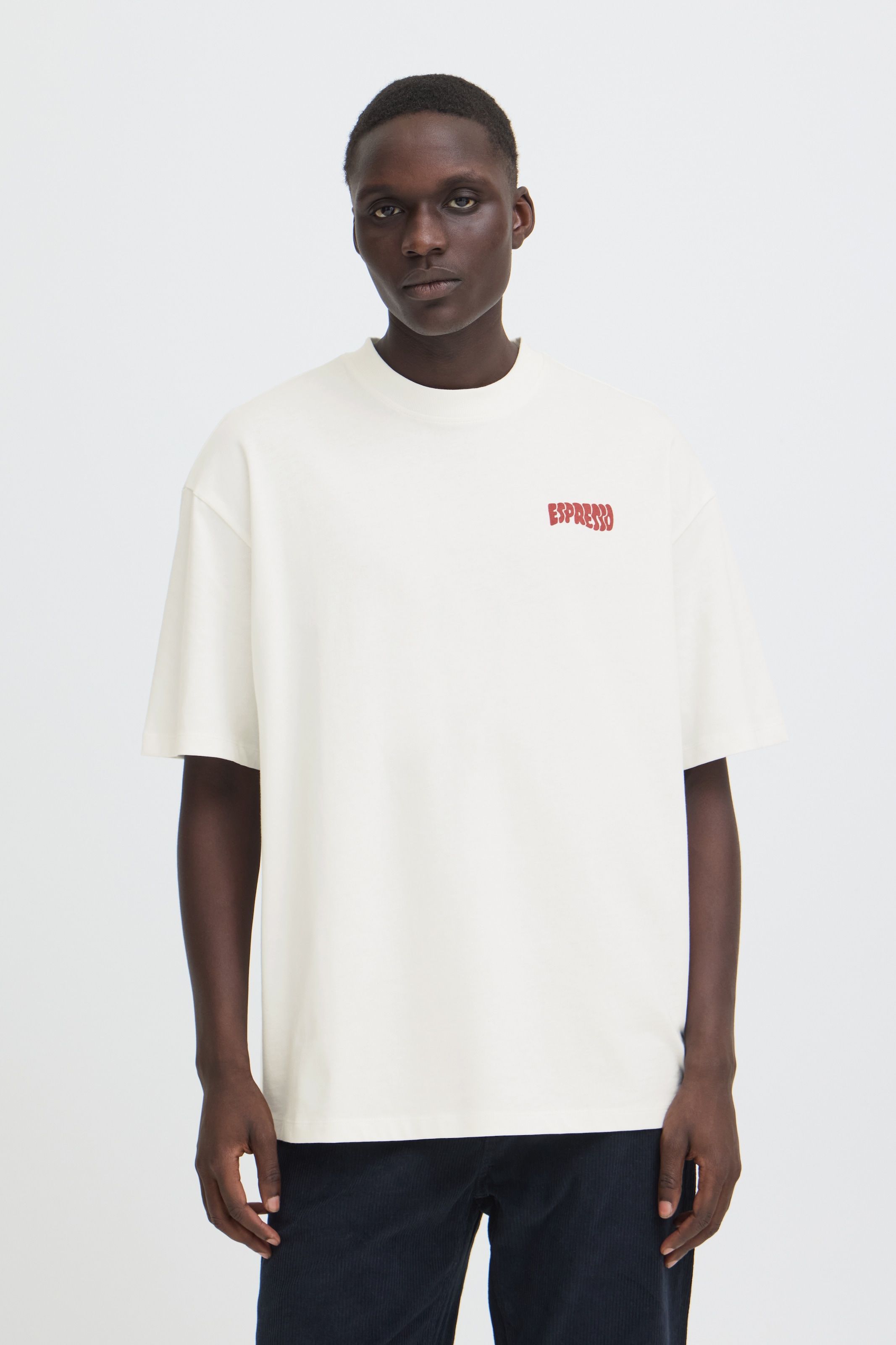 Image of Blend Rundhalsshirt "BHKEEGAN S/S GRAPHIC TEE" Baumwolle, relaxed fit