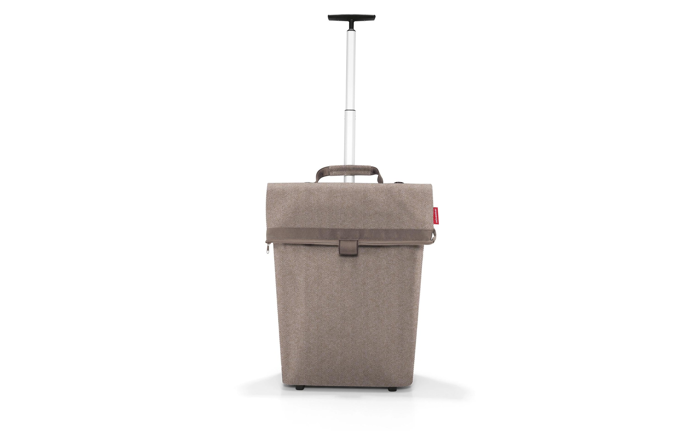 Image of REISENTHEL Einkaufstrolley "Trolley M Frame Herringbone Mokka"