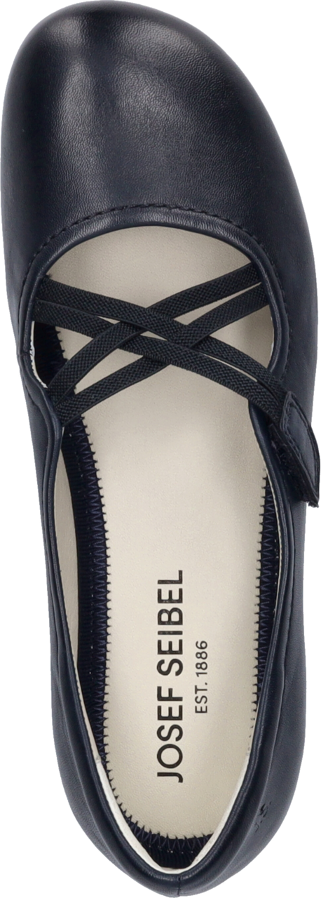 Josef Seibel Ballerines à lanières »Fiona 39«  Festtagsschuh, Slipper, Komfortschuh mit überkreuztem Gummizug