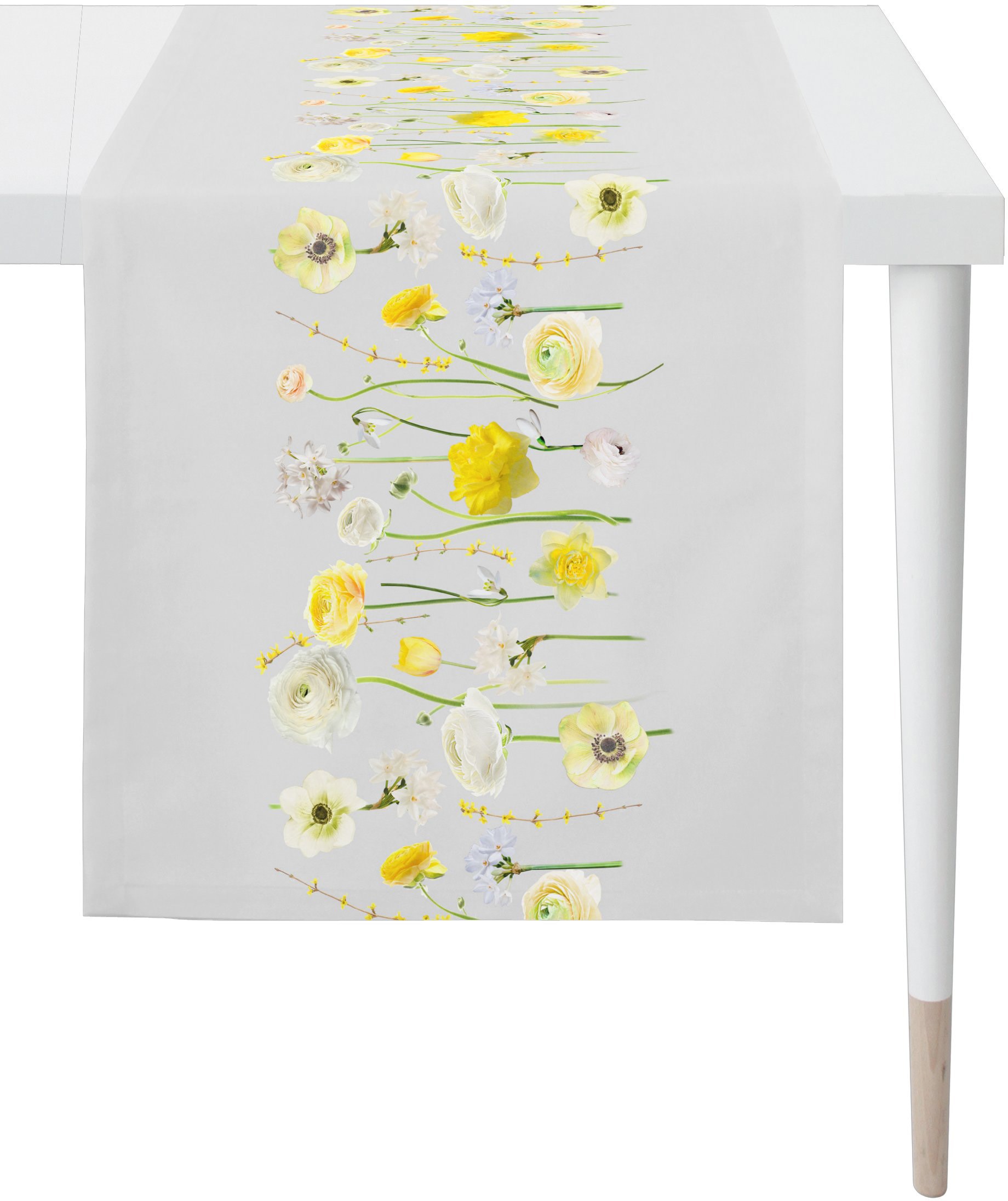 Image of APELT Tischläufer "6403 SPRINGTIME, Frühjahrsdeko, Frühling" Digitaldruck