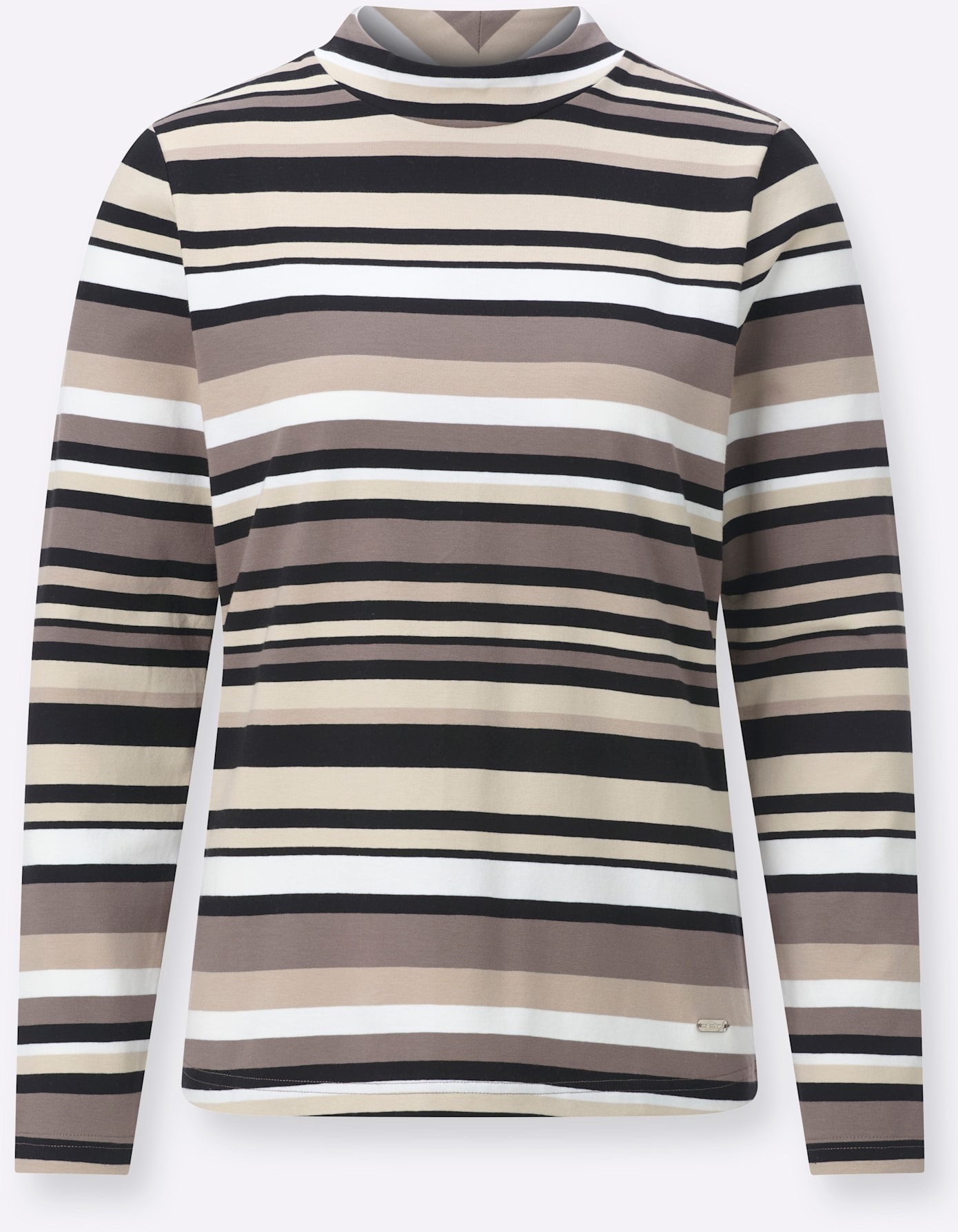 Casual Looks Langarmshirt »Stehkragen-Shirt« 1