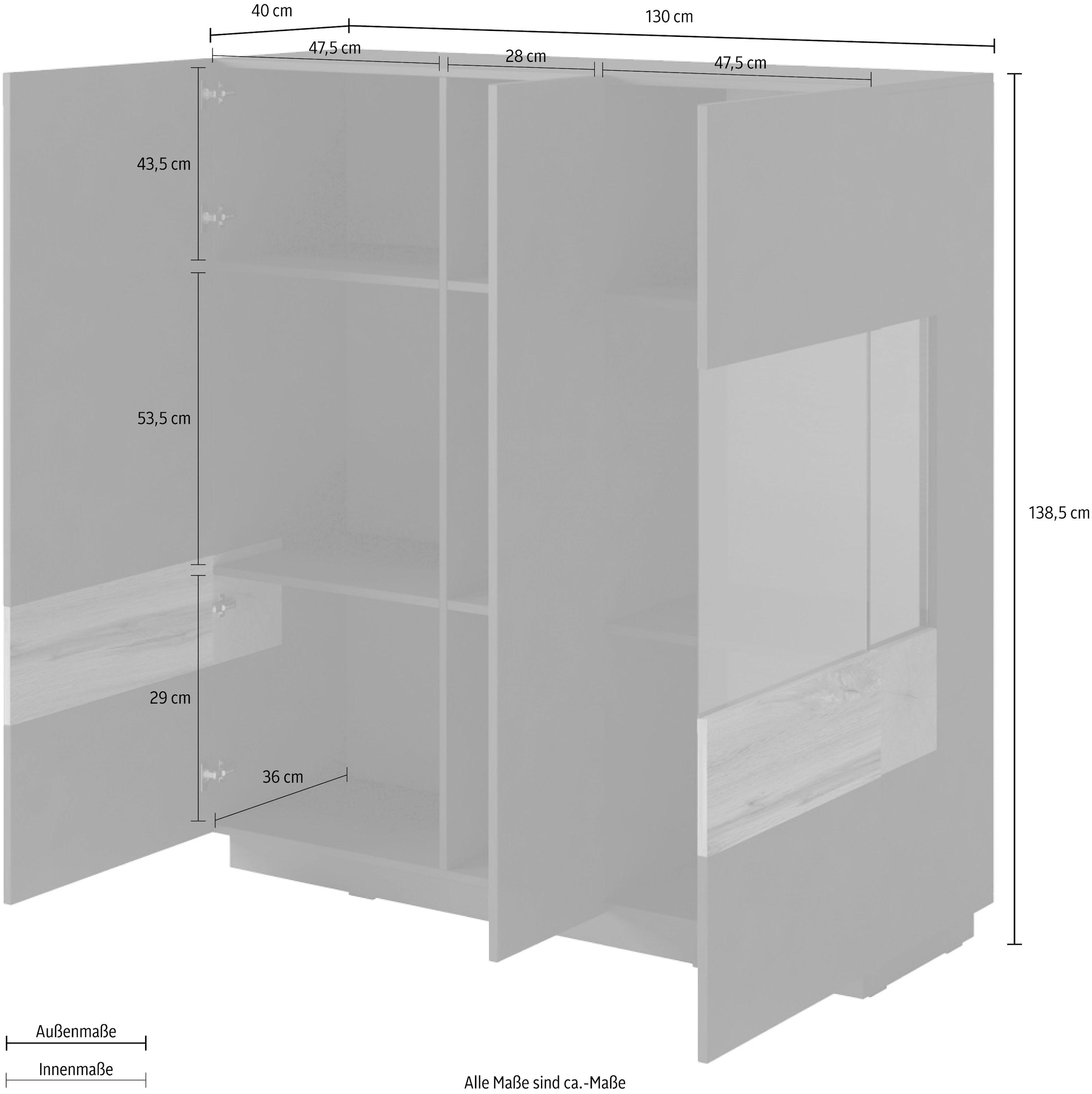 kaufen 130 bequem Helvetia Breite cm »SILKE«, Sideboard