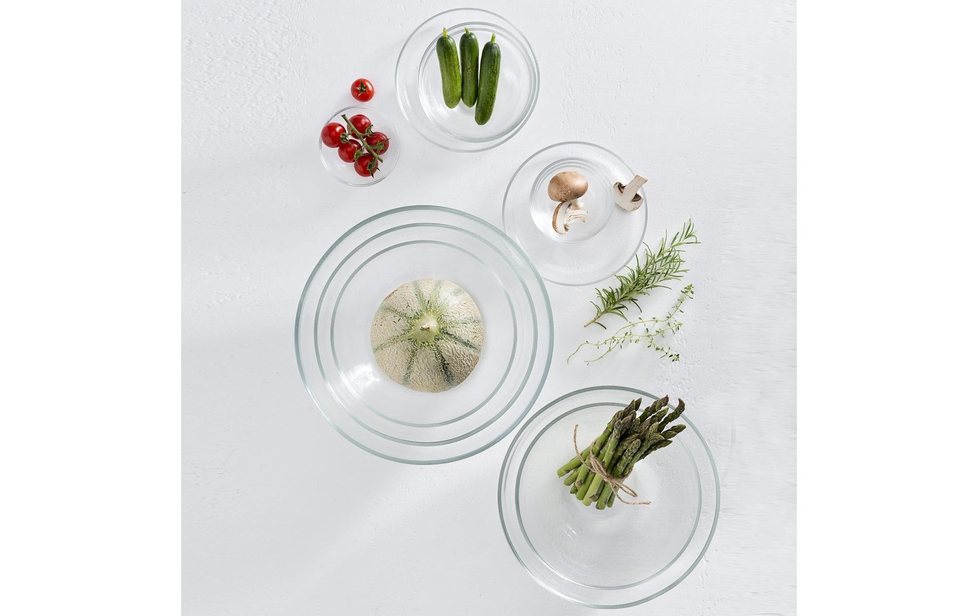 LEONARDO Salatschüssel "Salatschüssel Cucina" aus Glas