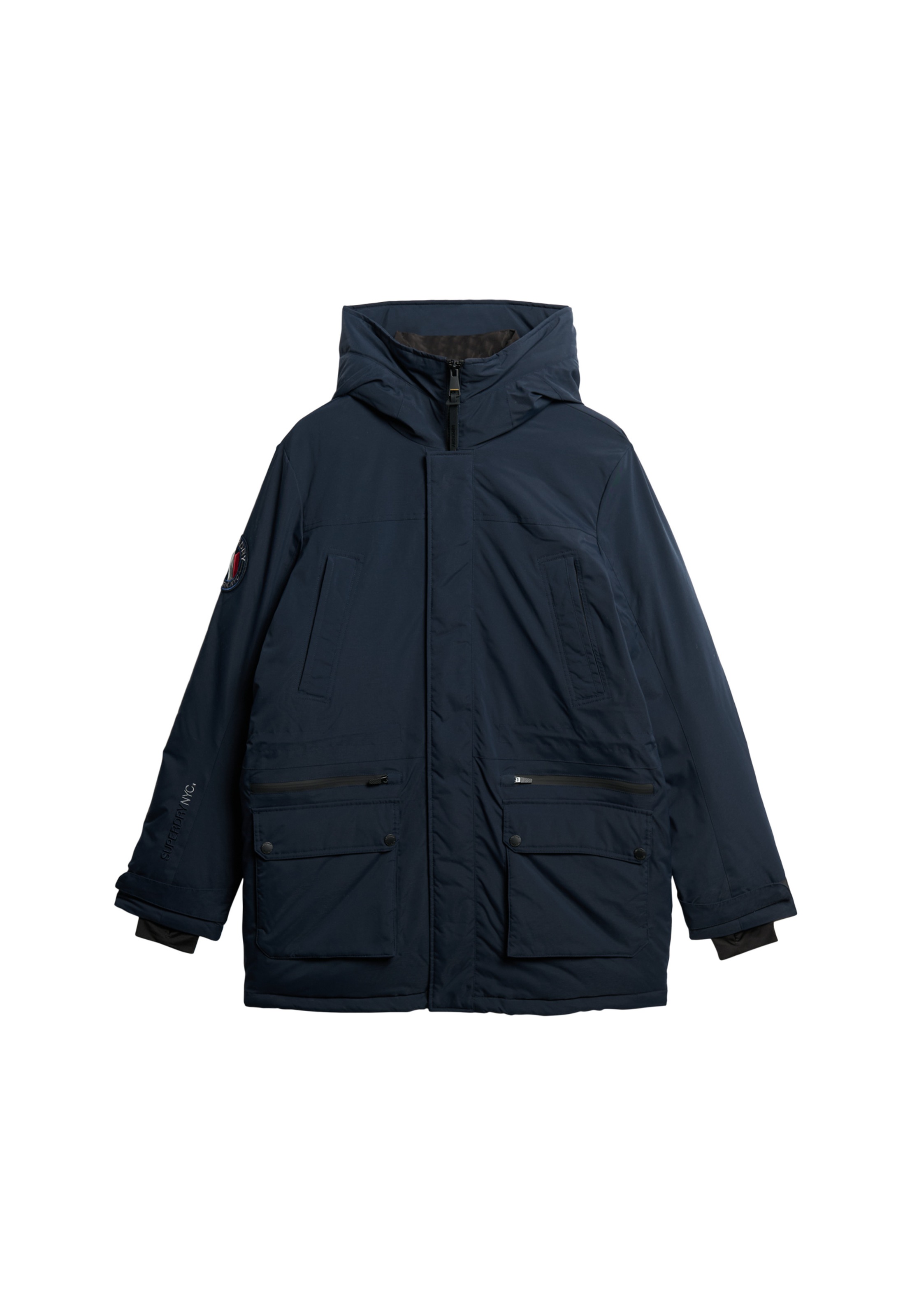 Superdry Steppjacke »City Padded Parka Jacket« mit Kapuze