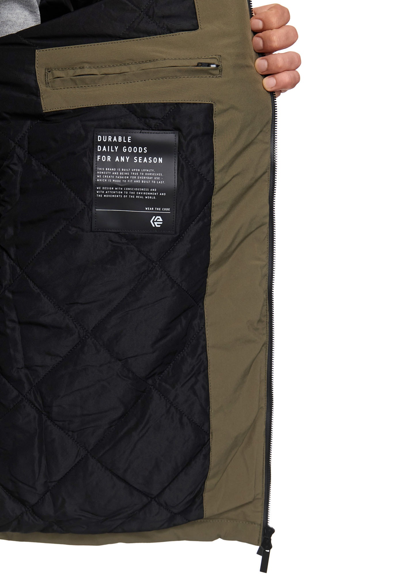 Indicode Langjacke »INChanto« mit Kapuze