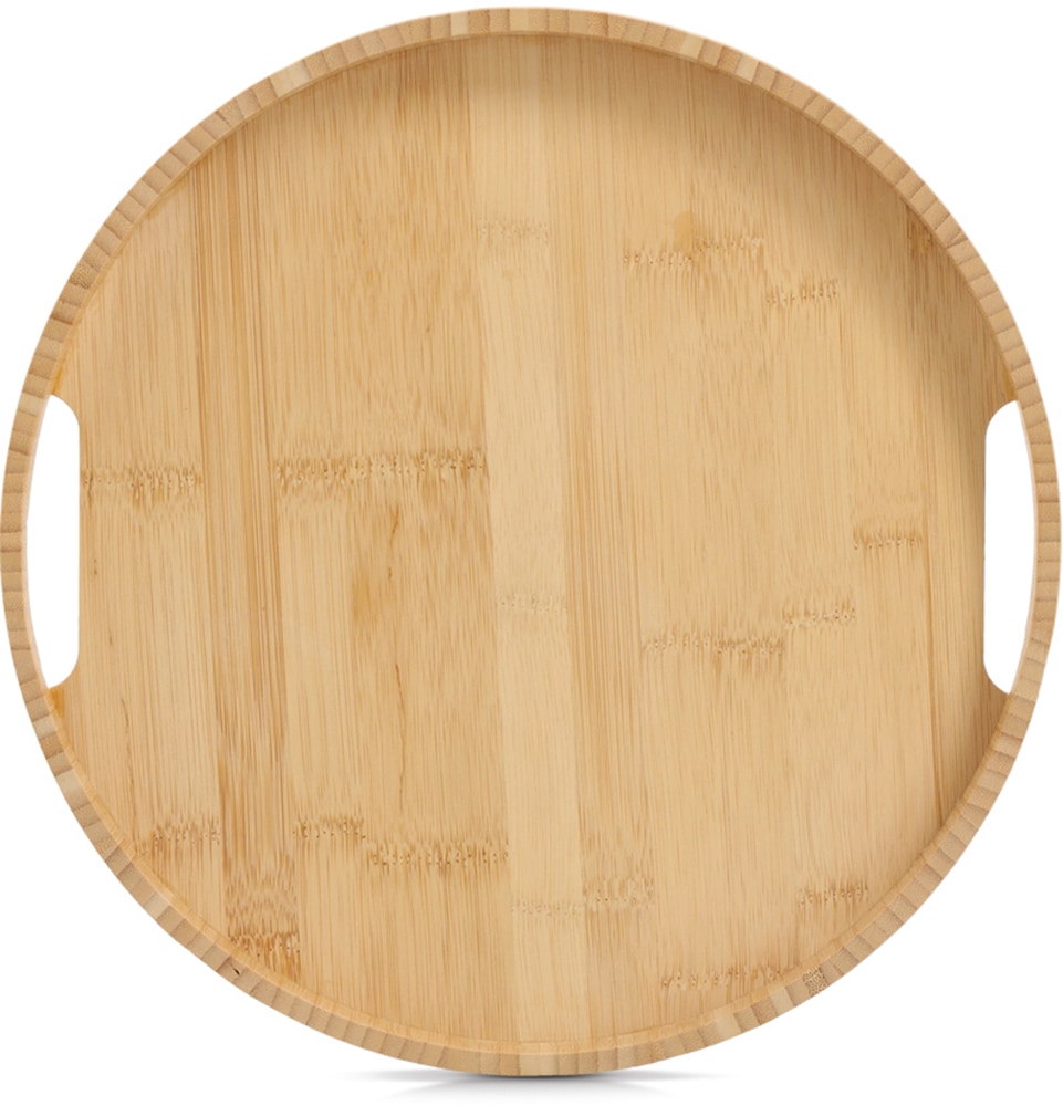Zeller Present Plateau »Serviertablett, Bambus« pflegeleicht, einfacher Transport