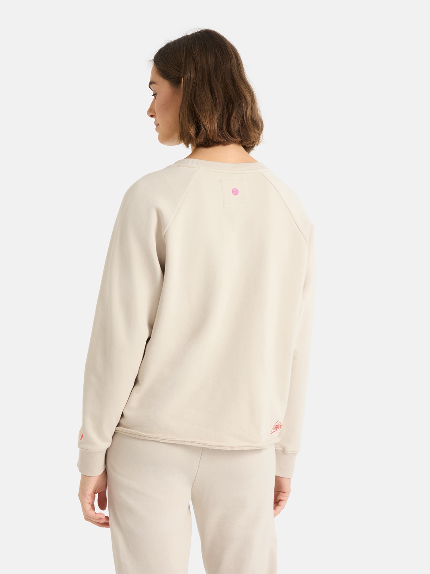 Lieblingsstück Sweatshirt »BirdieL«, mit LOVE-Applikation, Rundhals
