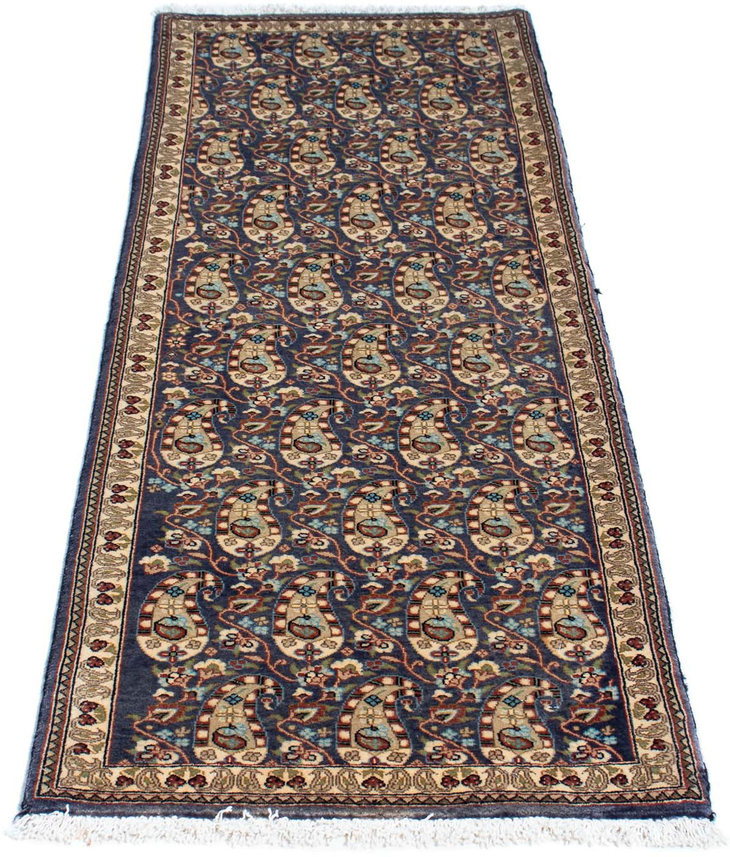 Image of morgenland Orientteppich »Perser - Ghom - 156 x 54 cm - mehrfarbig«, rechteckig, 10 mm Höhe, Wohnzimmer, Handgeknüpft, Einzelstück mit Zertifikat bei Ackermann Versand Schweiz