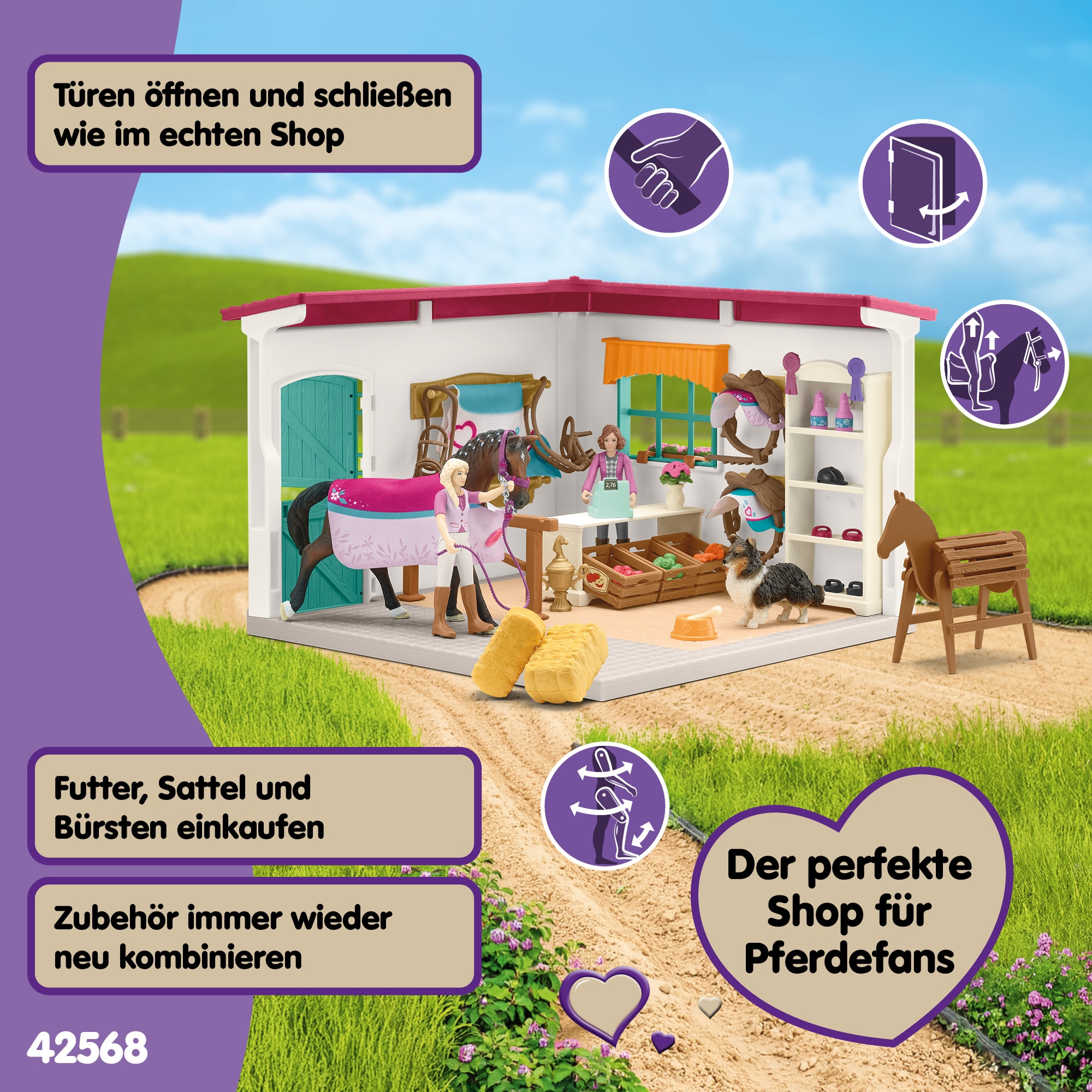 Schleich® Spielwelt »HORSE CLUB, Reitshop (42568)«