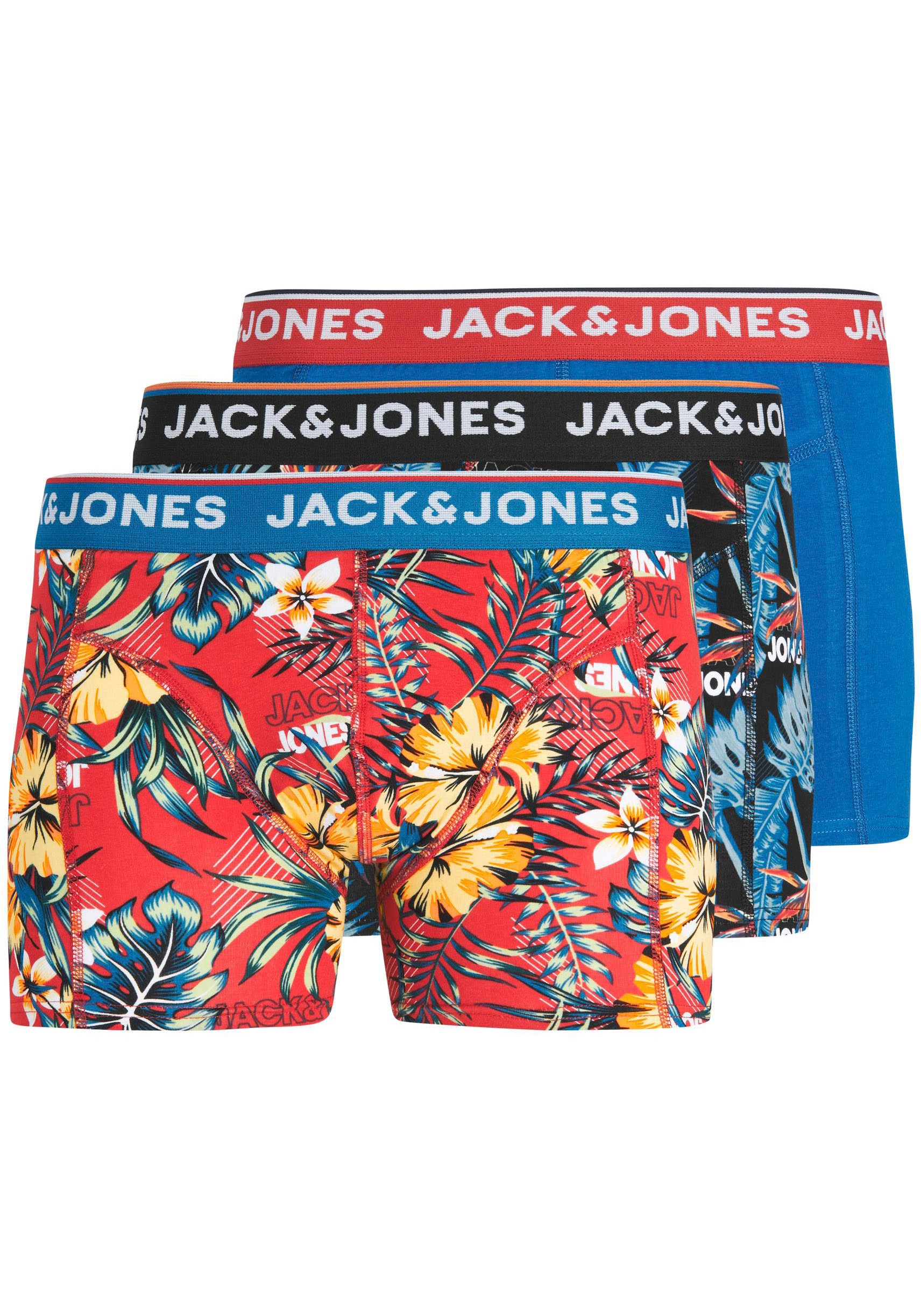 Jack & Jones Junior Boxershorts »JACAZORES TRUNKS JNR«, PACK (Packung, NOOS 3 St.) Trouver sur 3
