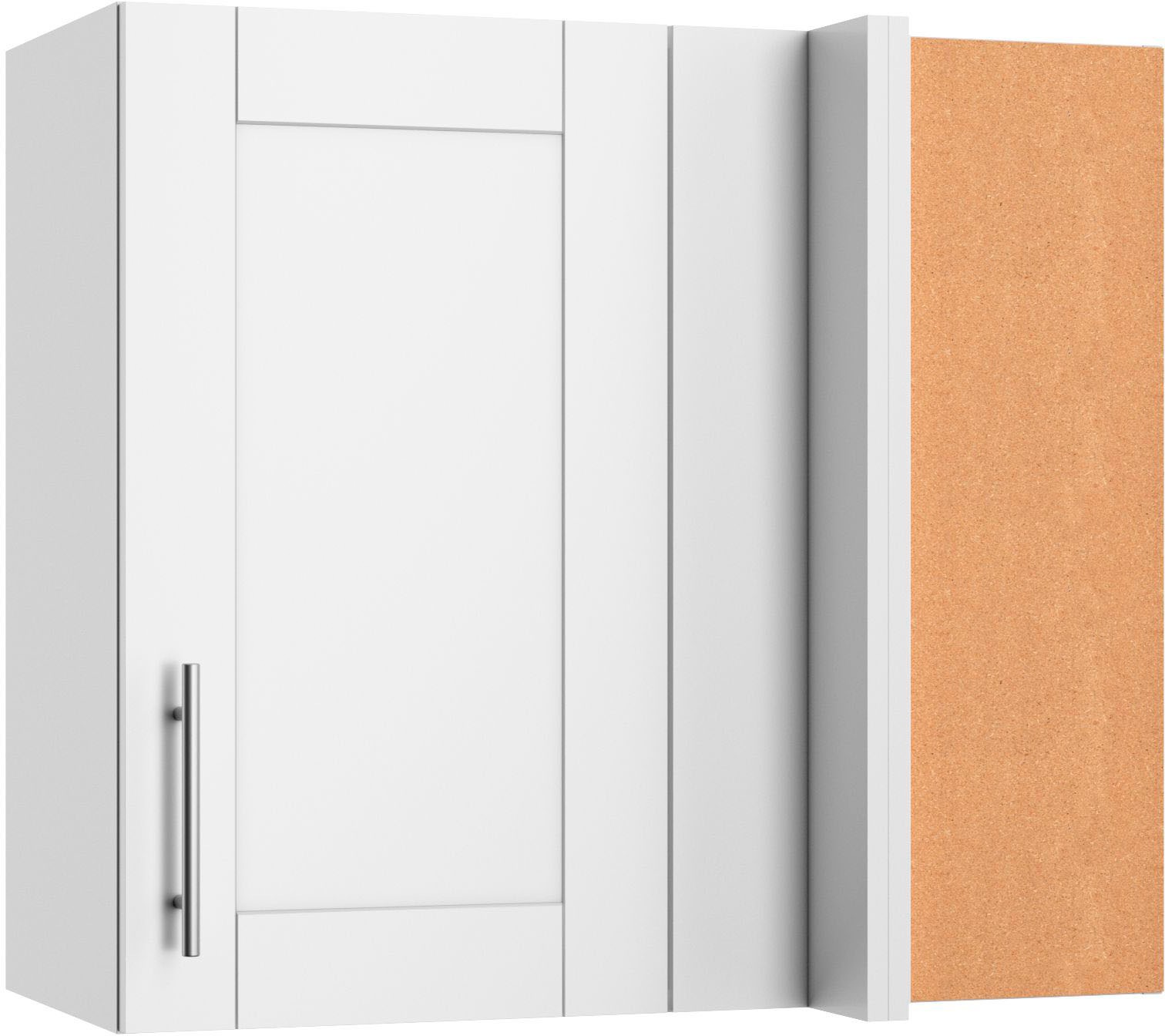 OPTIFIT Eckhängeschrank "Ahus" Breite 80 x 45 cm
