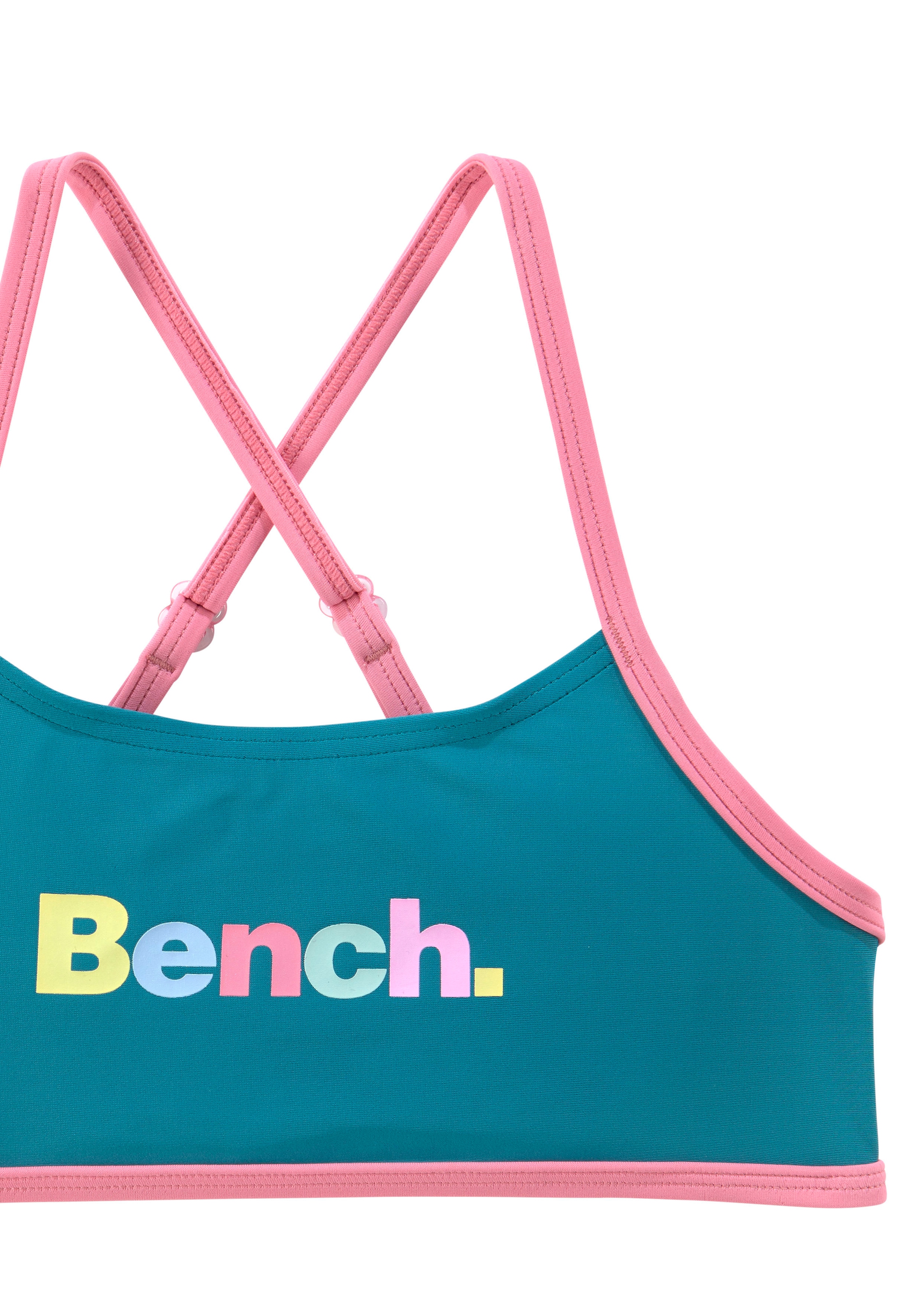 Bench. Bustier-Bikini, mit bunten Details