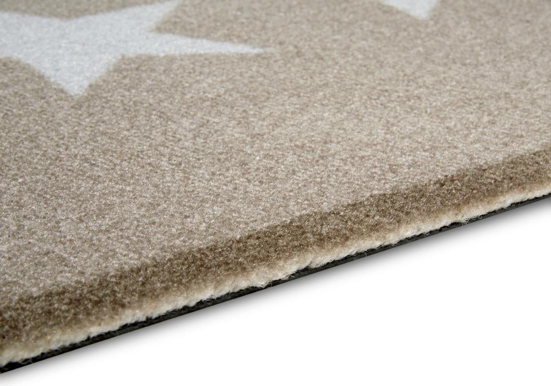 HANSE Home Fussmatte »Sterne, Türmatte«, rechteckig, 7 mm Höhe, Schmutzfangmatte, Innen und Aussen, Rutschfest, Wetterfest, Waschbar