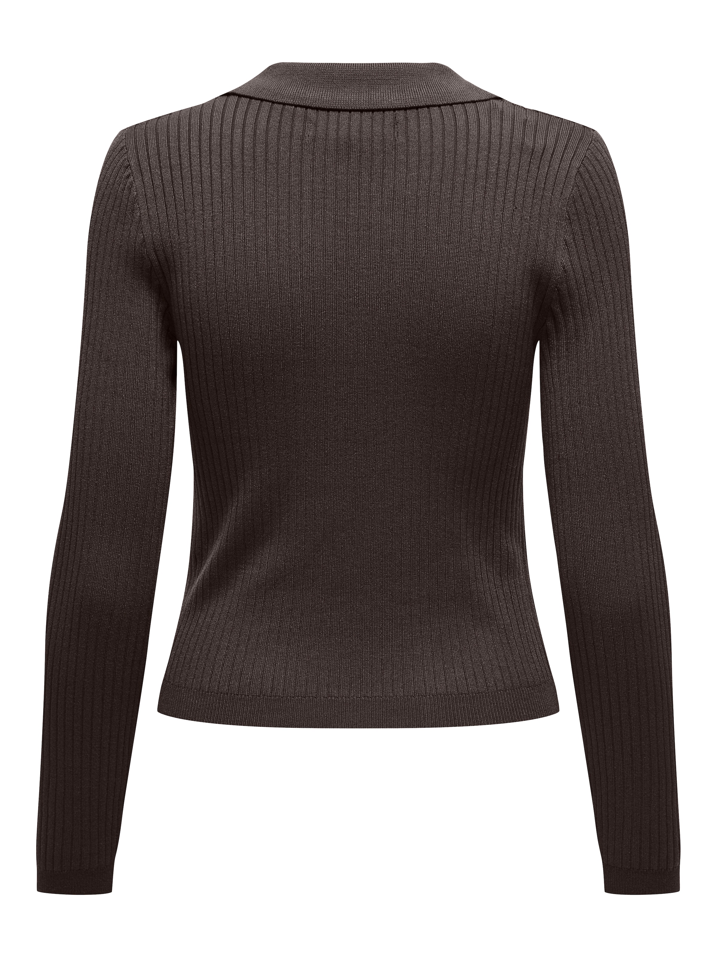 ONLY Polokragenpullover »ONLKAYA LS POLO PULLOVER EX KNT« Rippstrick