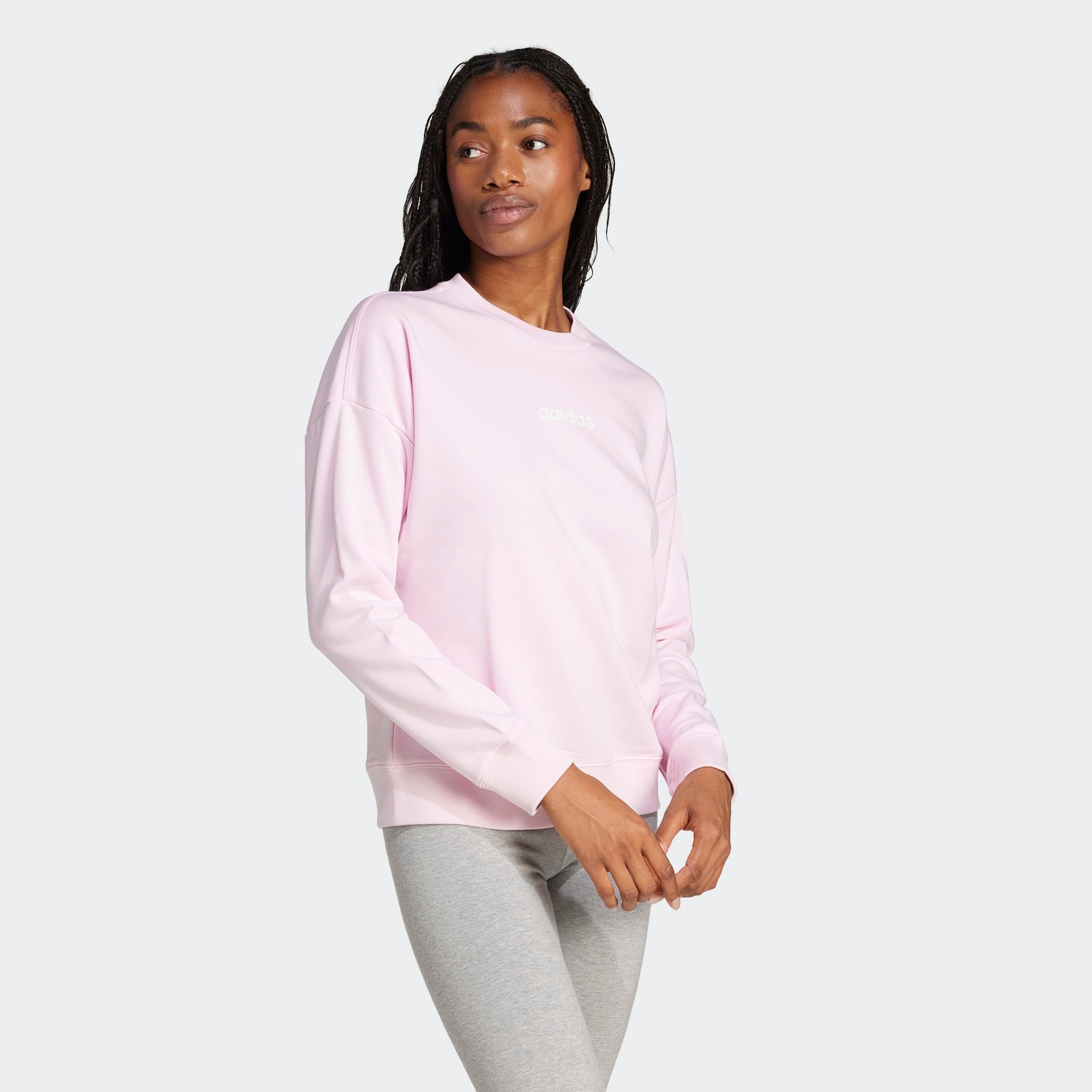 Image of adidas Sportswear Sweatshirt "ESSENTIALS LINEAR FRENCH TERRY"