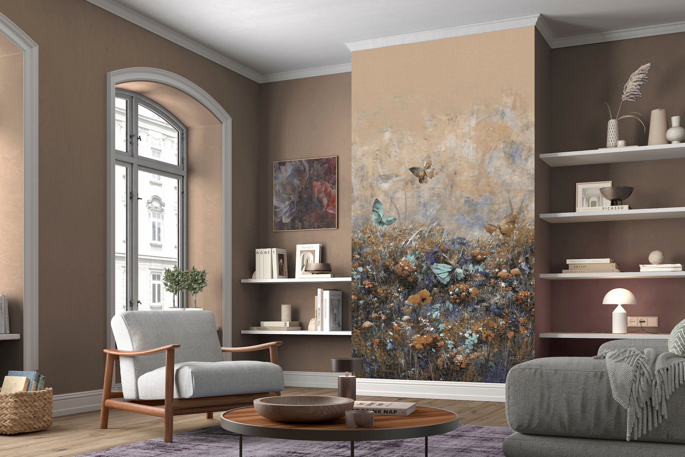 Fashion for walls Fototapete »Magic Meadow« floral glatt Phthalate frei